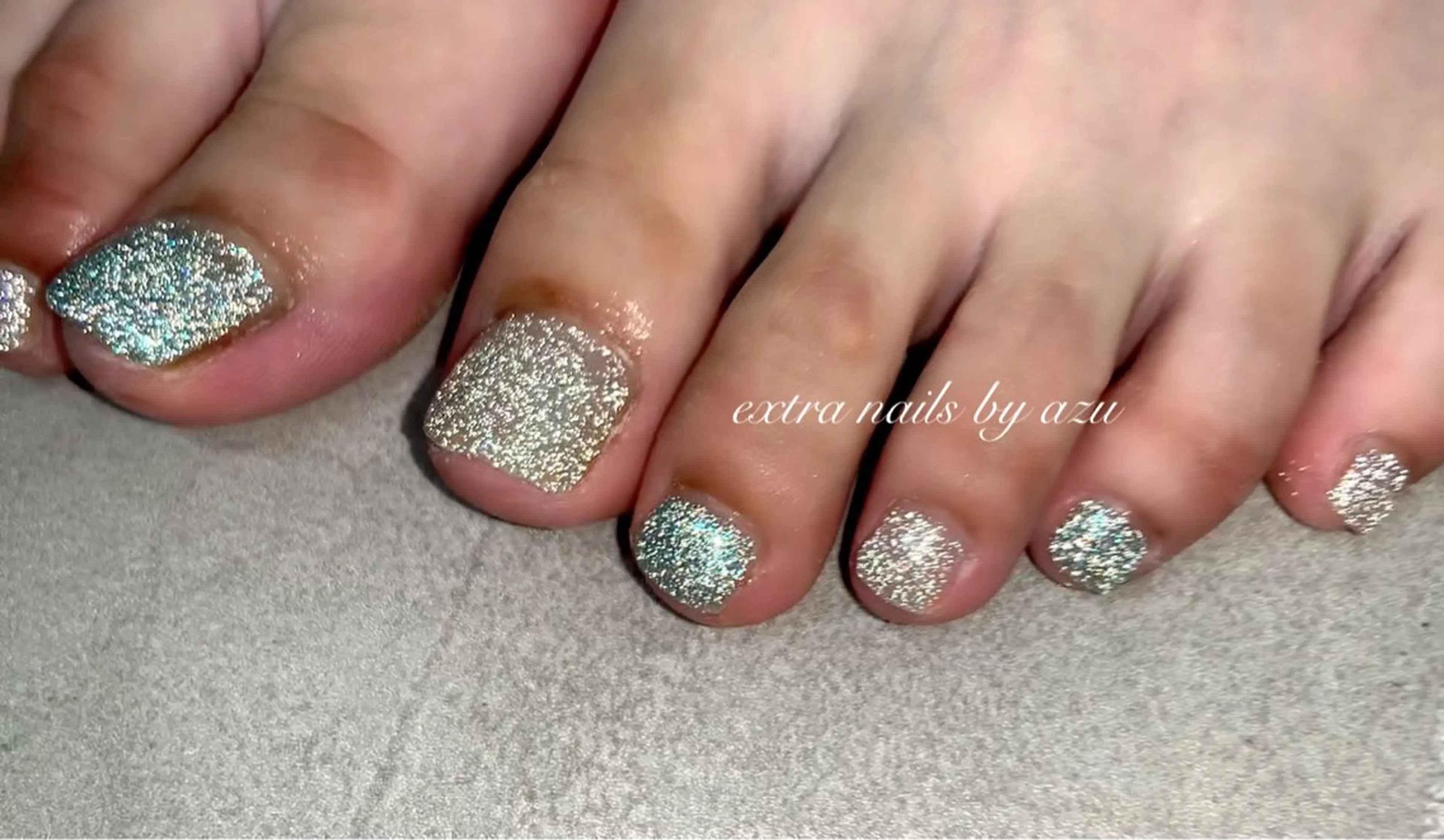 ネイル フラッシュネイル extranails ／lemellaのネイルデザイン