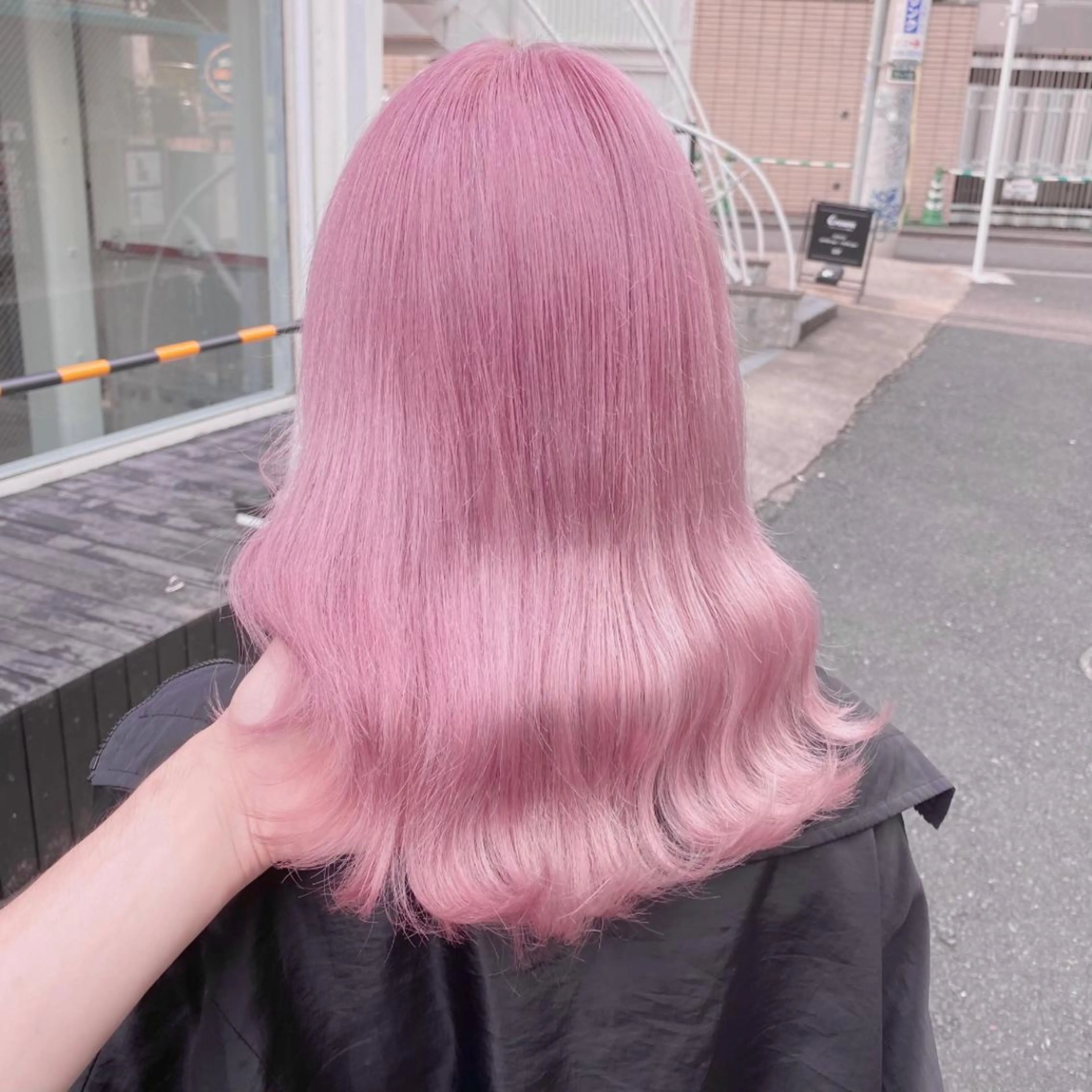 ミディアム カラー ヘアアレンジ メンズ キッズ マツエク・マツパ SALOWIN所属・ハイトーン美容師 MASATOのヘアスタイル