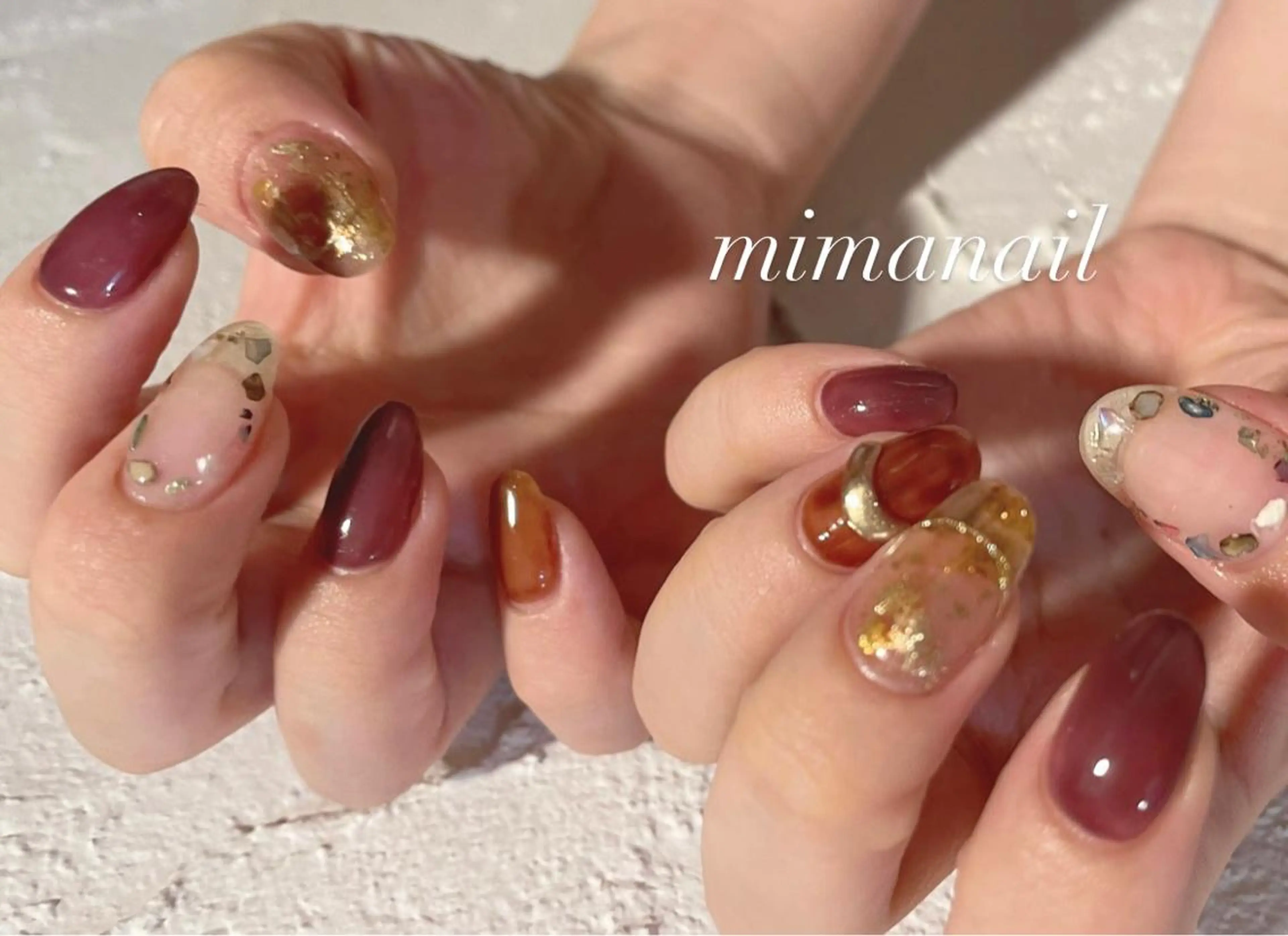 ネイル ハンドネイル mima nailのネイルデザイン