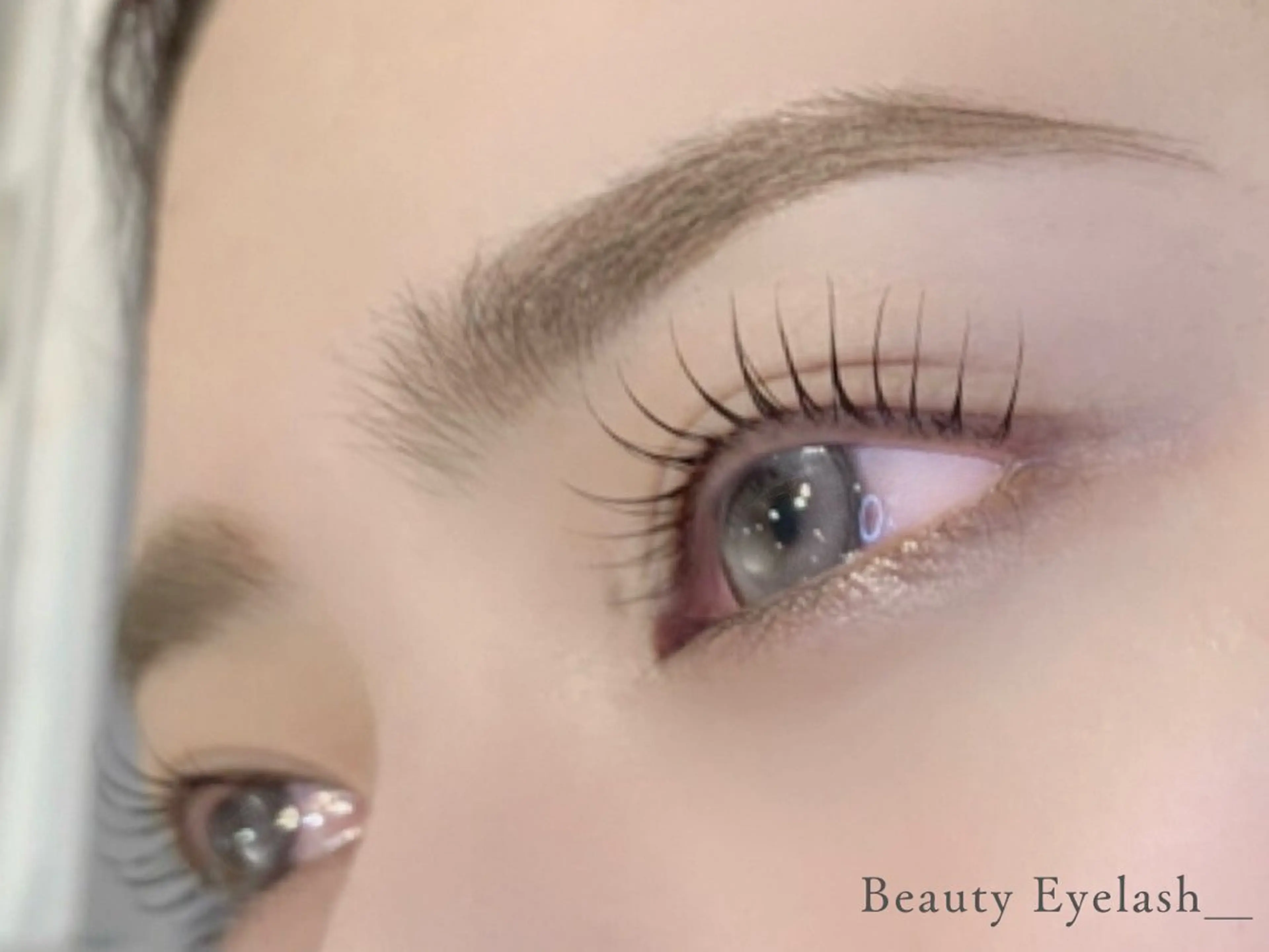 上のみまつ毛パーマの写真