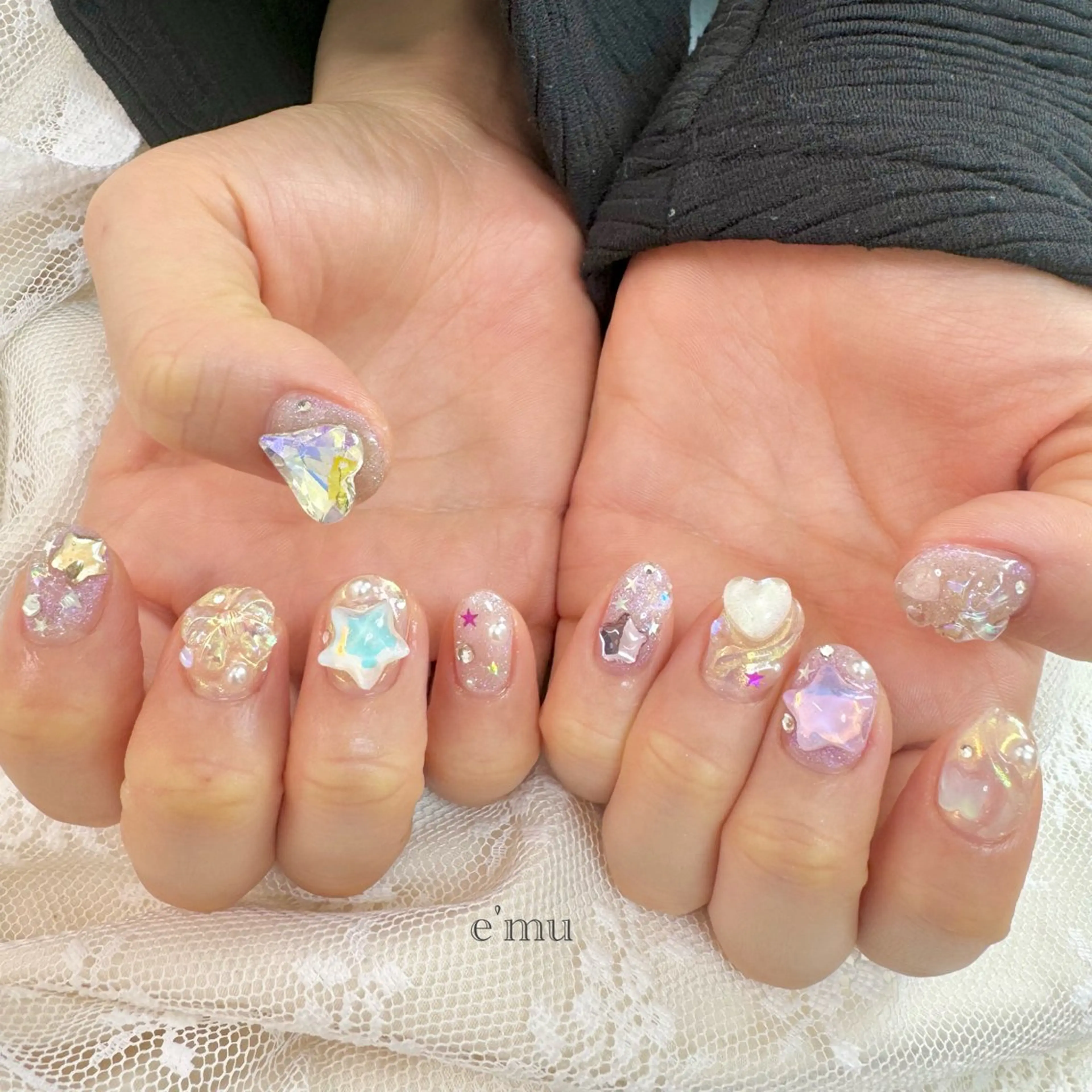 ネイル ハンドネイル nail salon e'mu💐のネイルデザイン