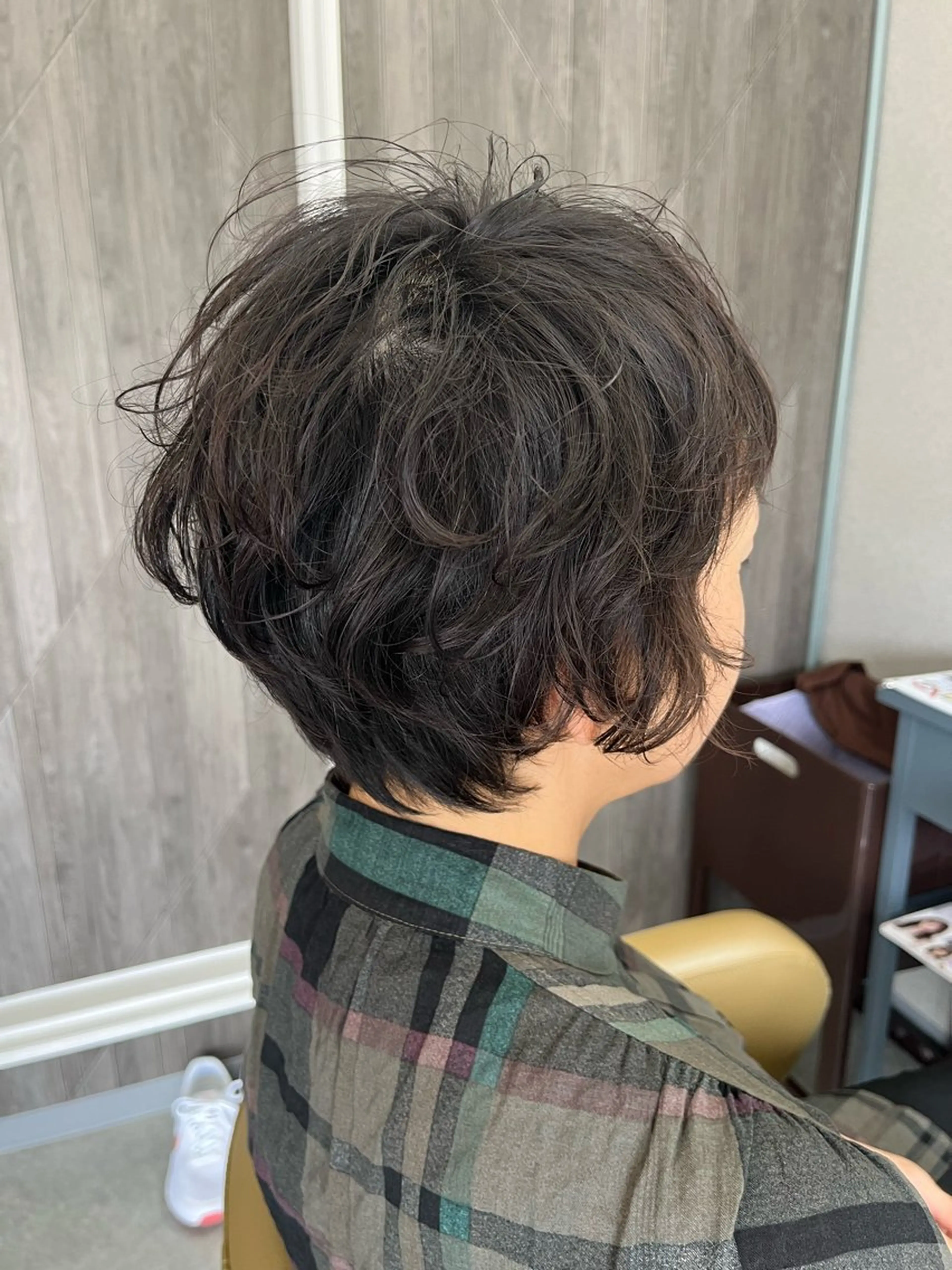 パーマ 岩崎 惠子のヘアスタイル