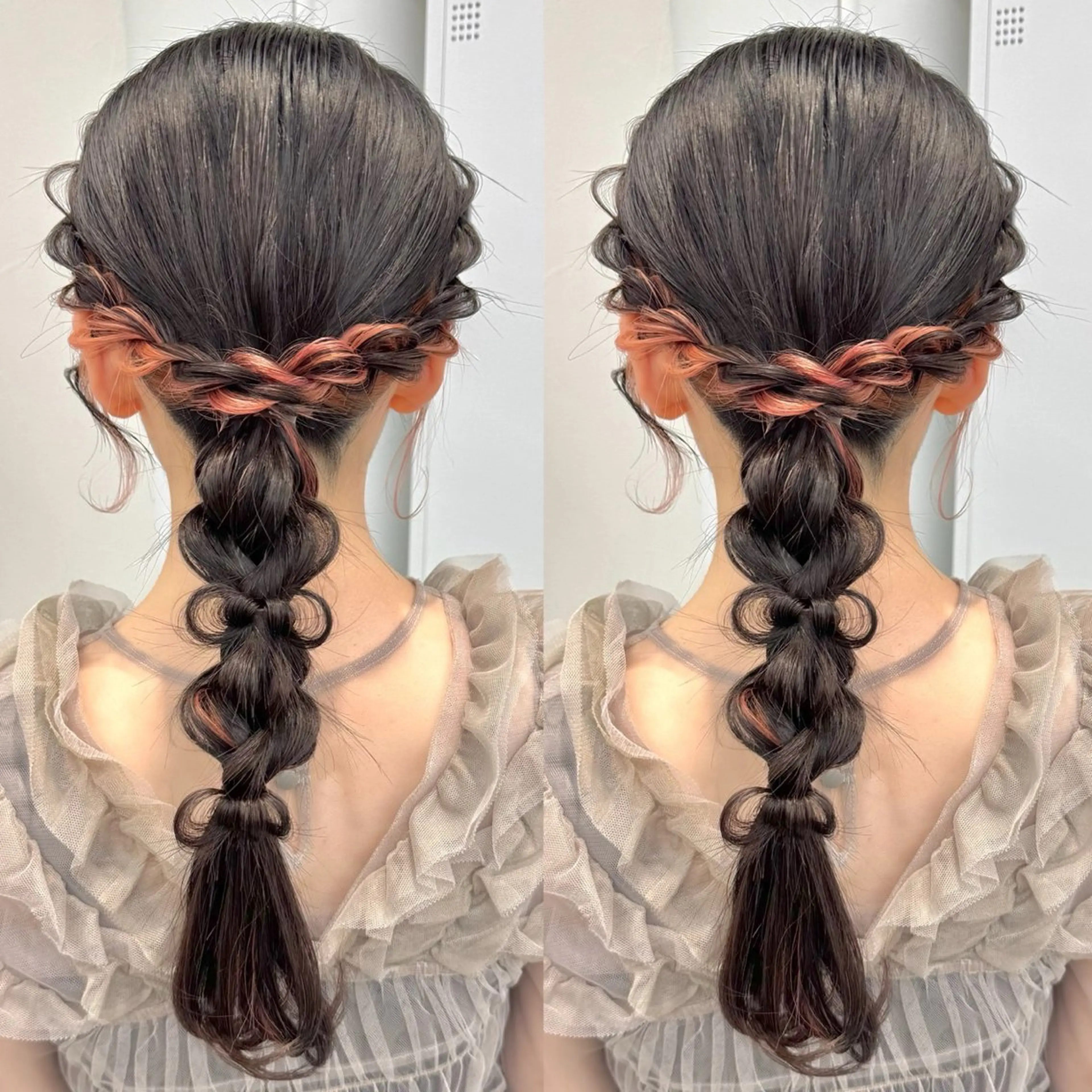 ロング ヘアアレンジ ヘアセット ヘアメ🎀推しカラー 🥣横浜/しほ🧸のその他イメージ