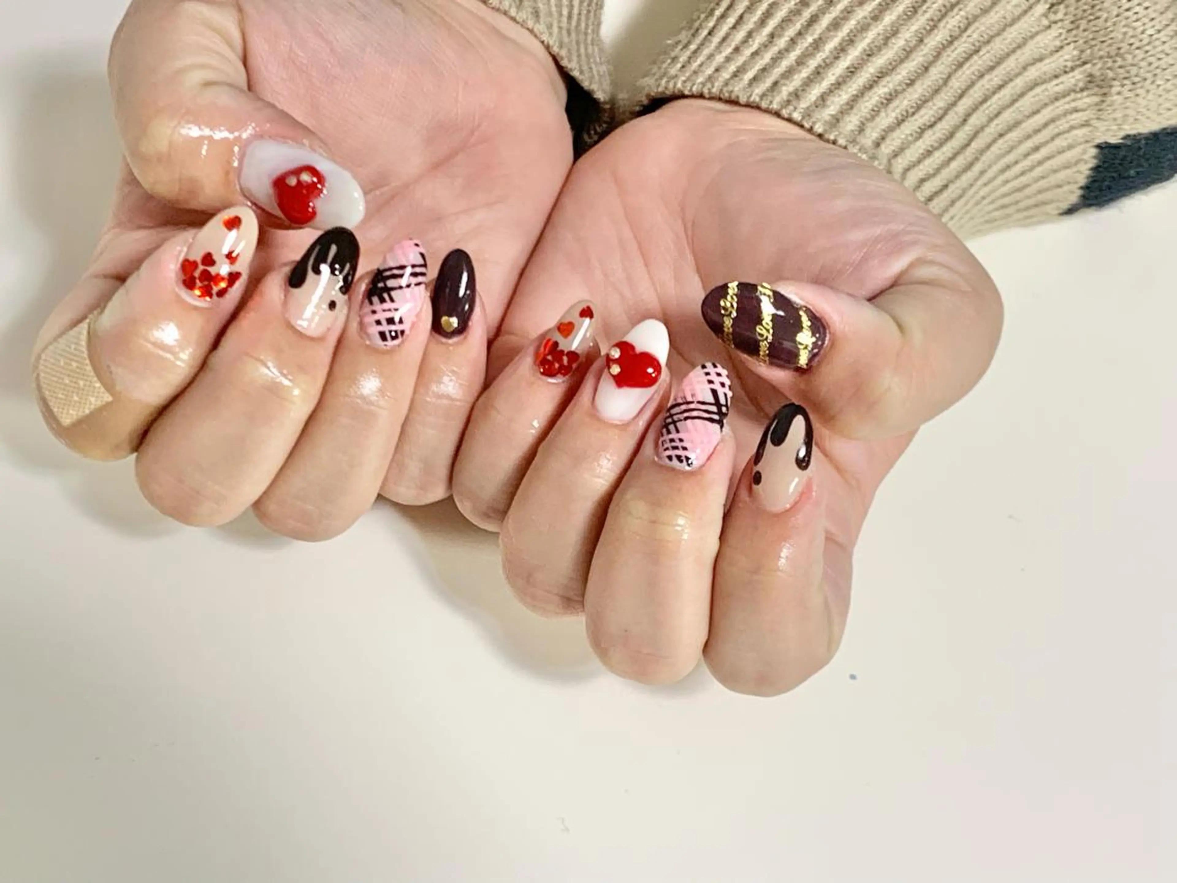 ネイル うるま市サロン Yuko Izawaのネイルデザイン