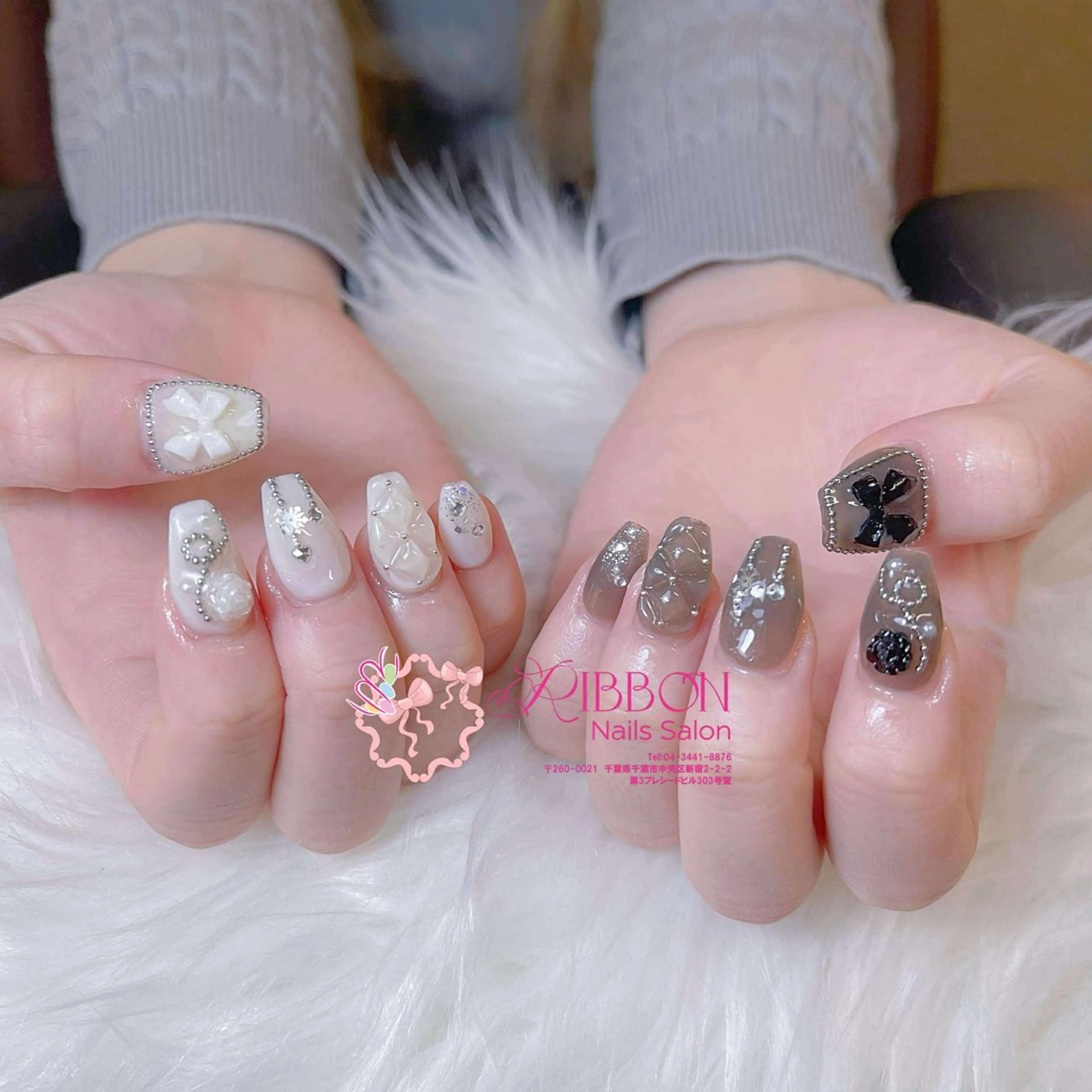 ネイル チークネイル フットネイル フレンチネイル グラデーション 韓国ネイル Ribbonnail staffのネイルデザイン