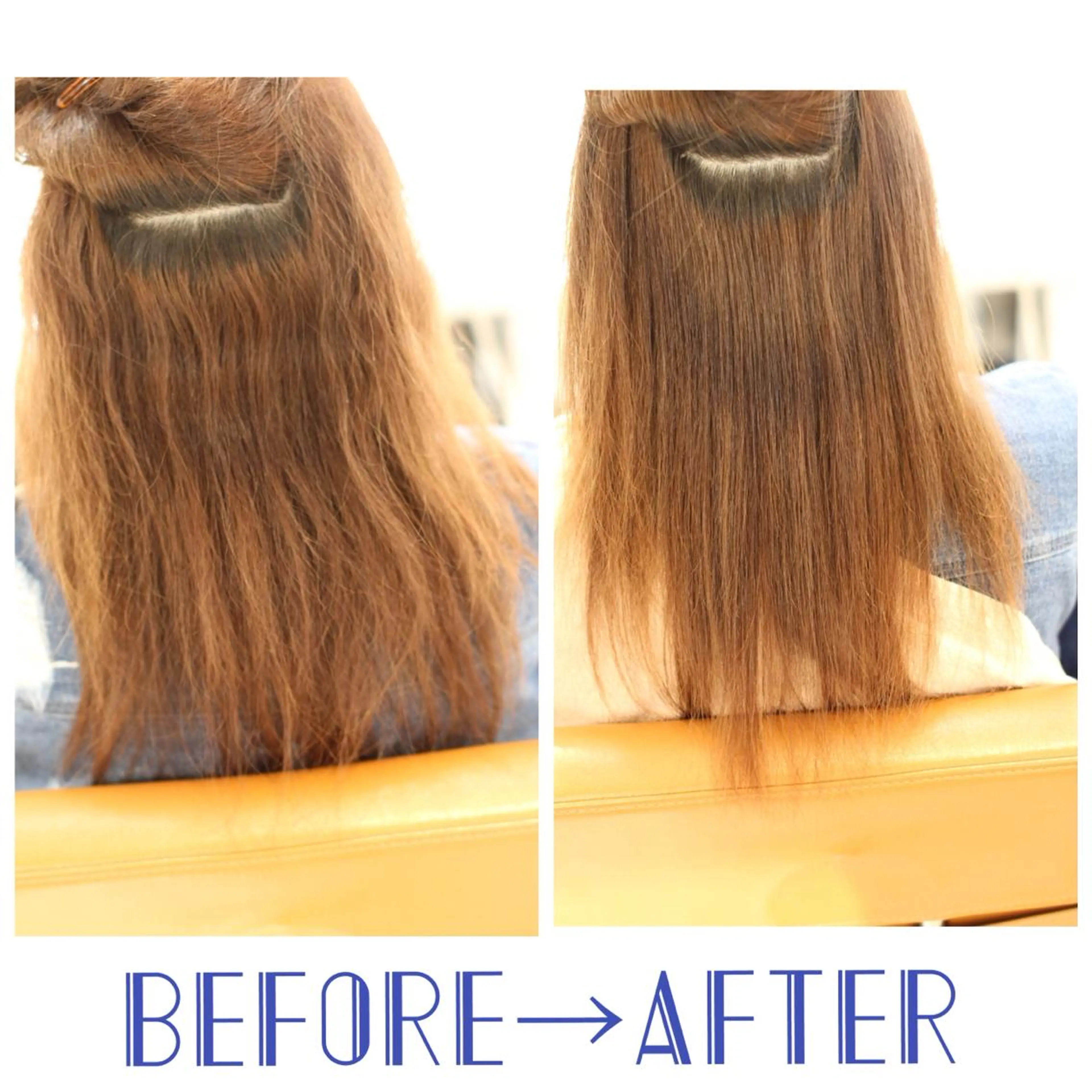 セミロング 縮毛矯正 縮毛矯正＆髪質改善特化型サロン所属・髪質改善＆縮毛矯正 三上大地のヘアスタイル