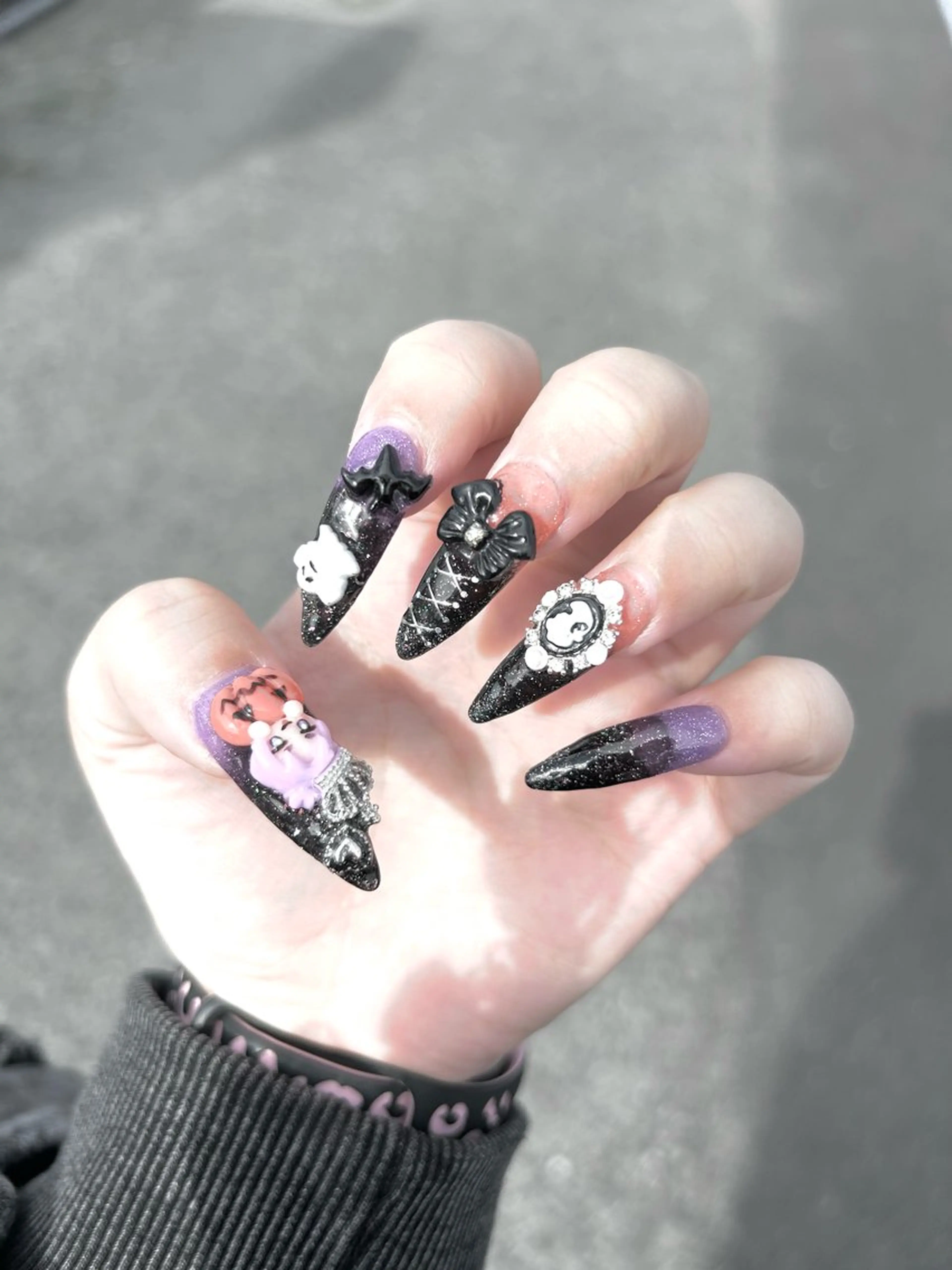 ネイル ハロウィン 北口 愛美のネイルデザイン