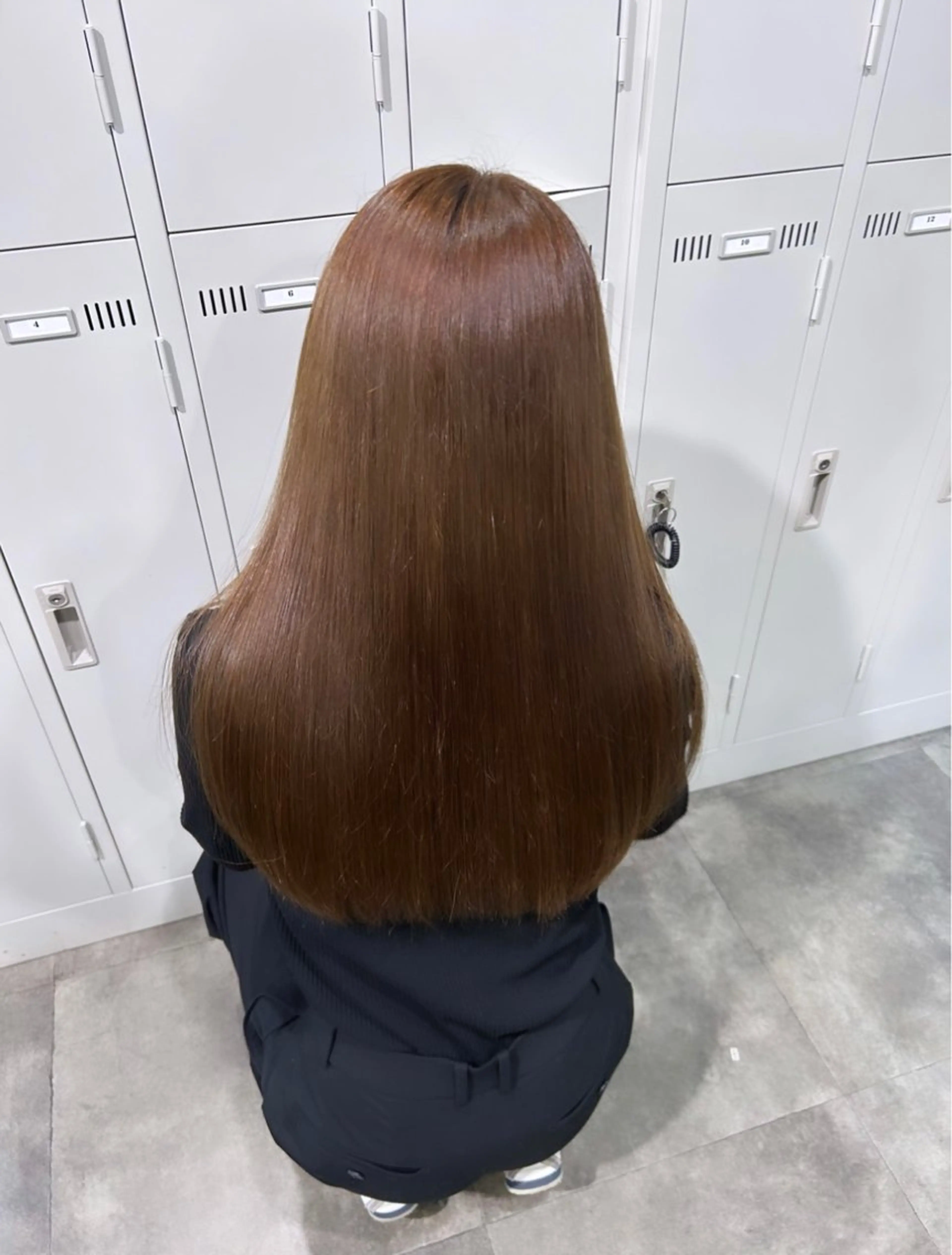 ロング IS所属・横浜美容室/透明感 カラー/レイヤーのヘアスタイル