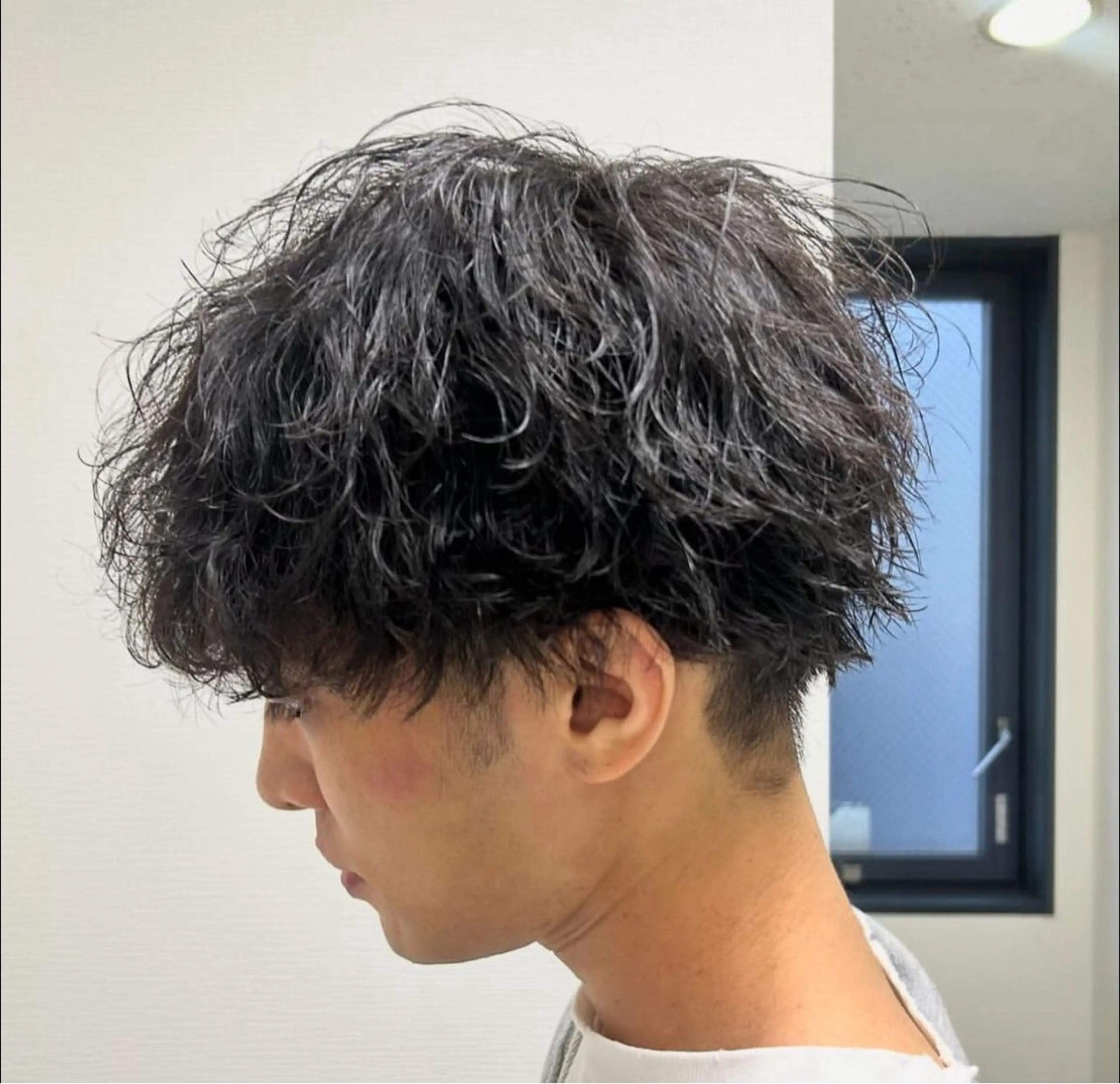 ショート パーマ メンズ 🖤Ayumi🖤 メンズ特化❤️‍🔥のヘアスタイル