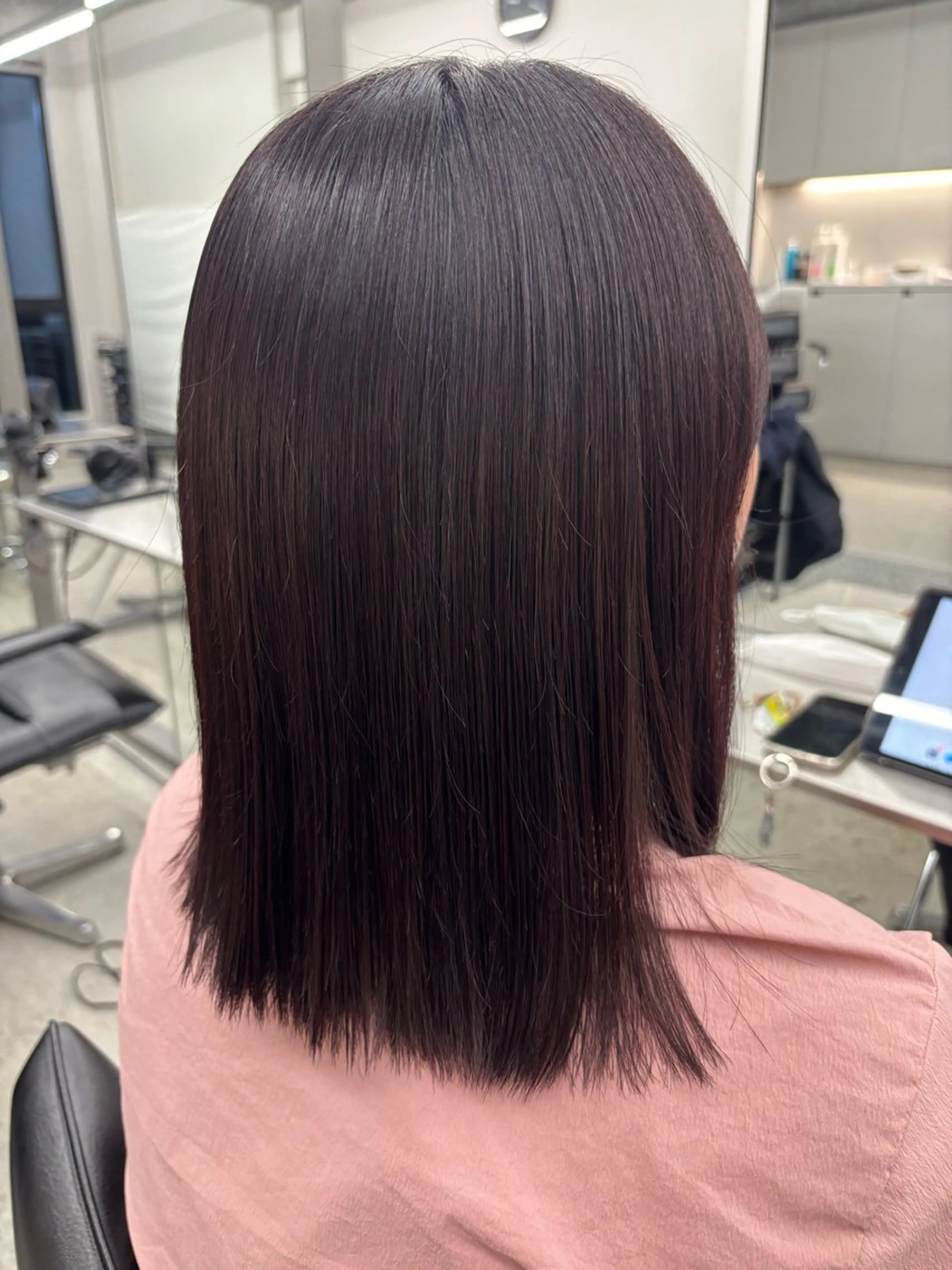 ミディアム カラー レイヤー/ボブモデル 募集中🕊️正源のヘアスタイル