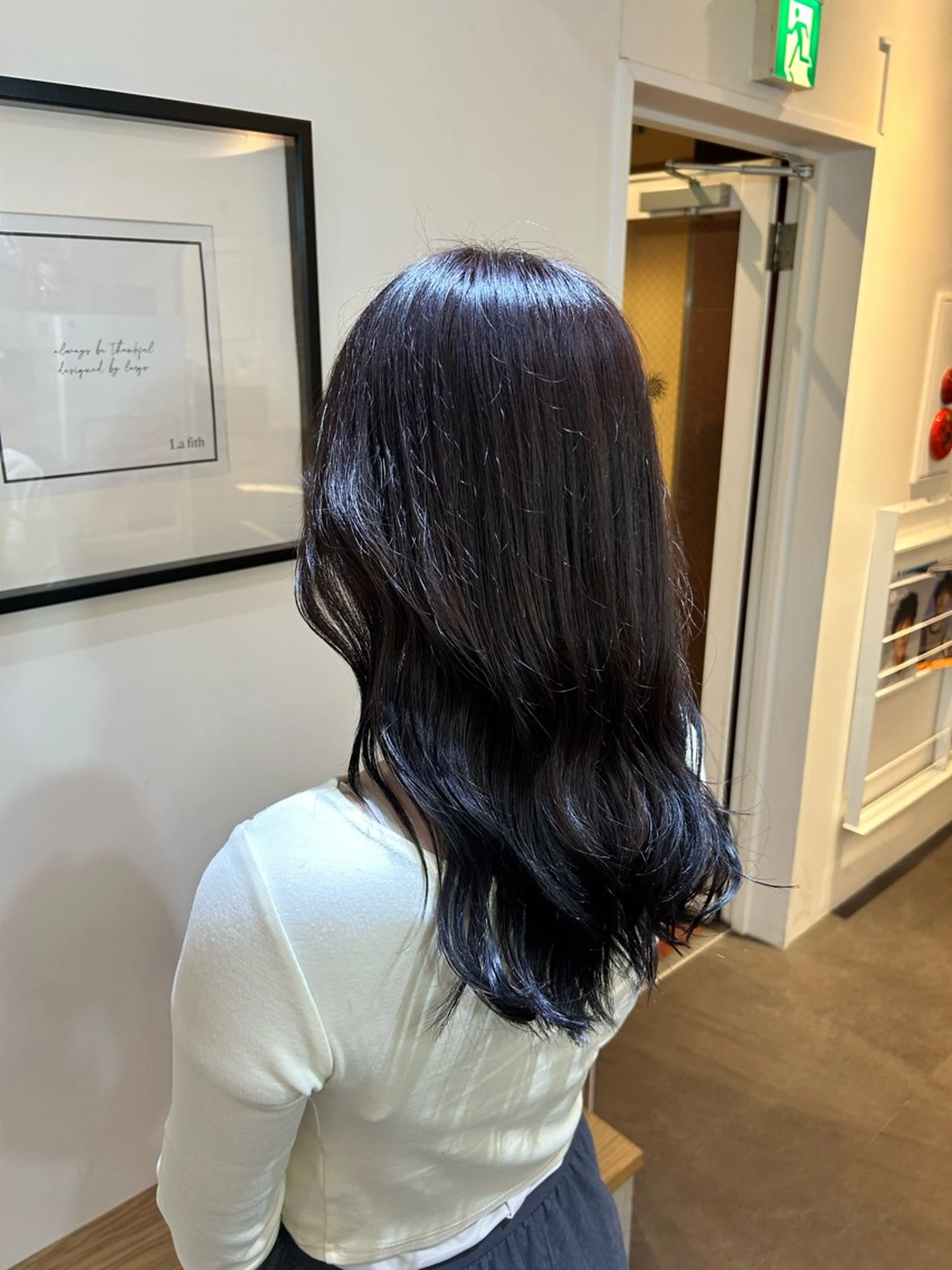 ミディアム カラー カット ヘアカラー トリートメント La fith hair luxe 門前仲町店所属・透明感/暖色カラー 💖【Misaki】のヘアスタイル