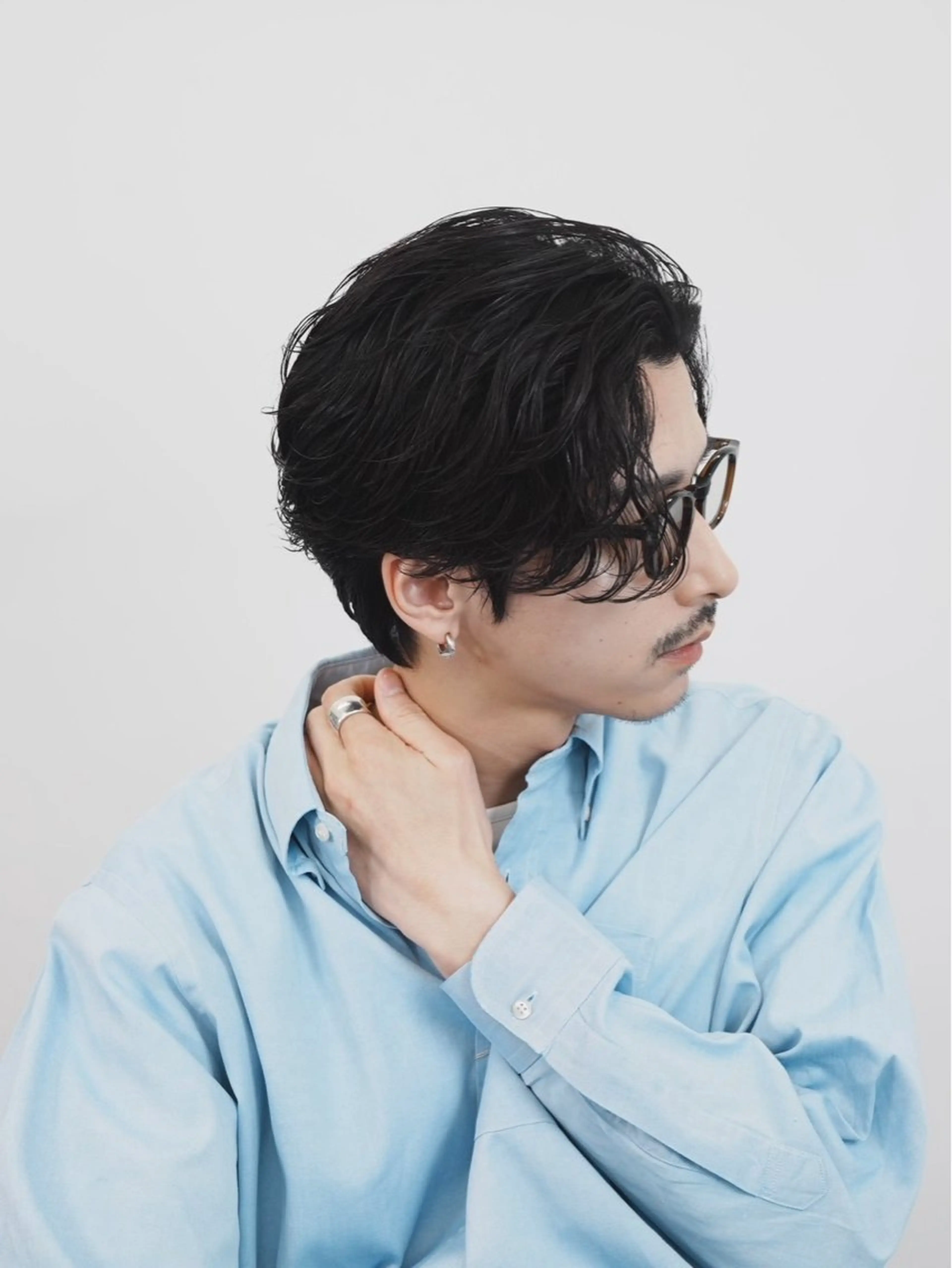 ショート パーマ RETOUCH by fifth メンズサロン【レタッチ バイ フィフス】所属・fifth原宿 A:Ri🧸のヘアスタイル