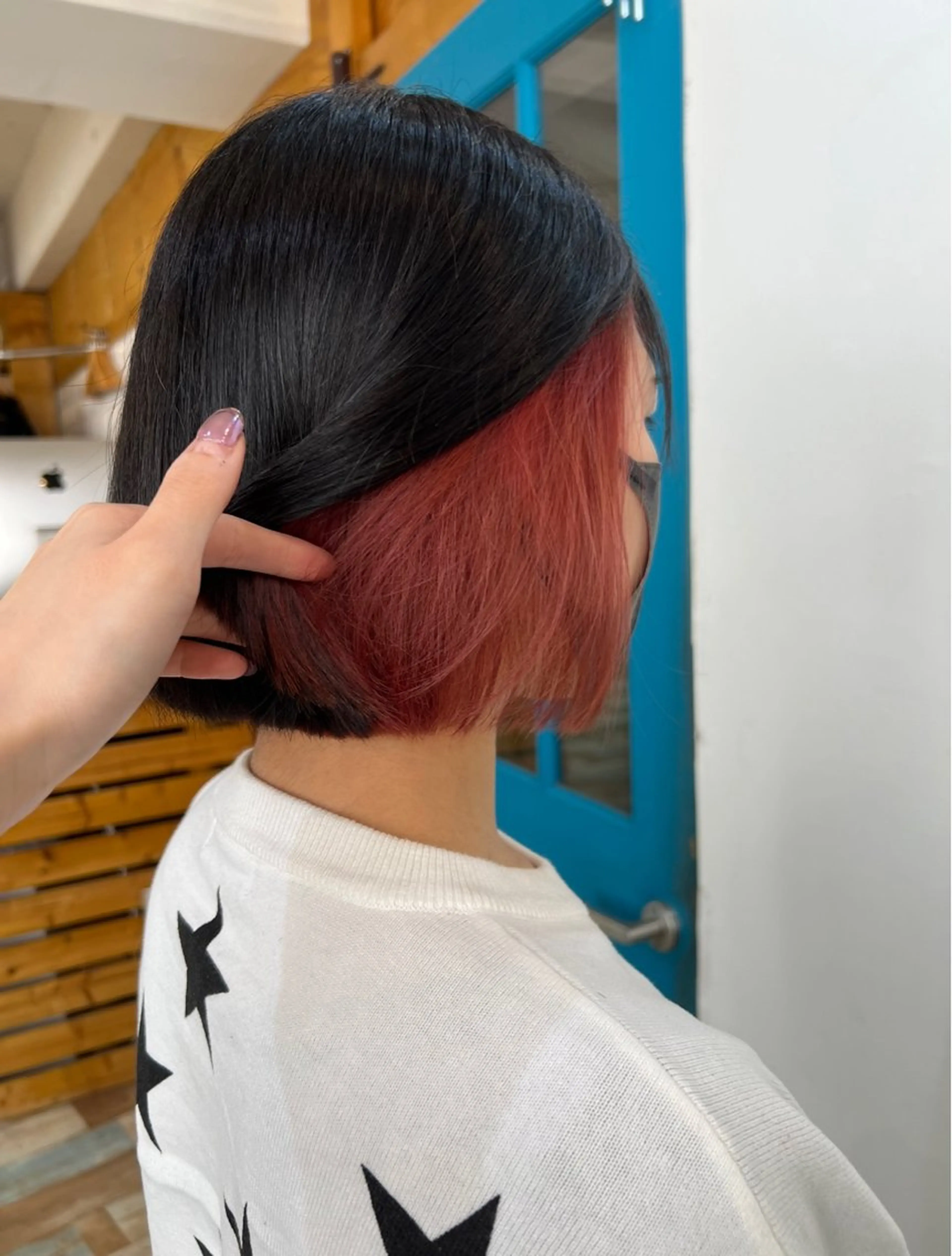 🎧デザインカラー【インナーカラー】＋カラー＋《潤い》トリートメントの写真