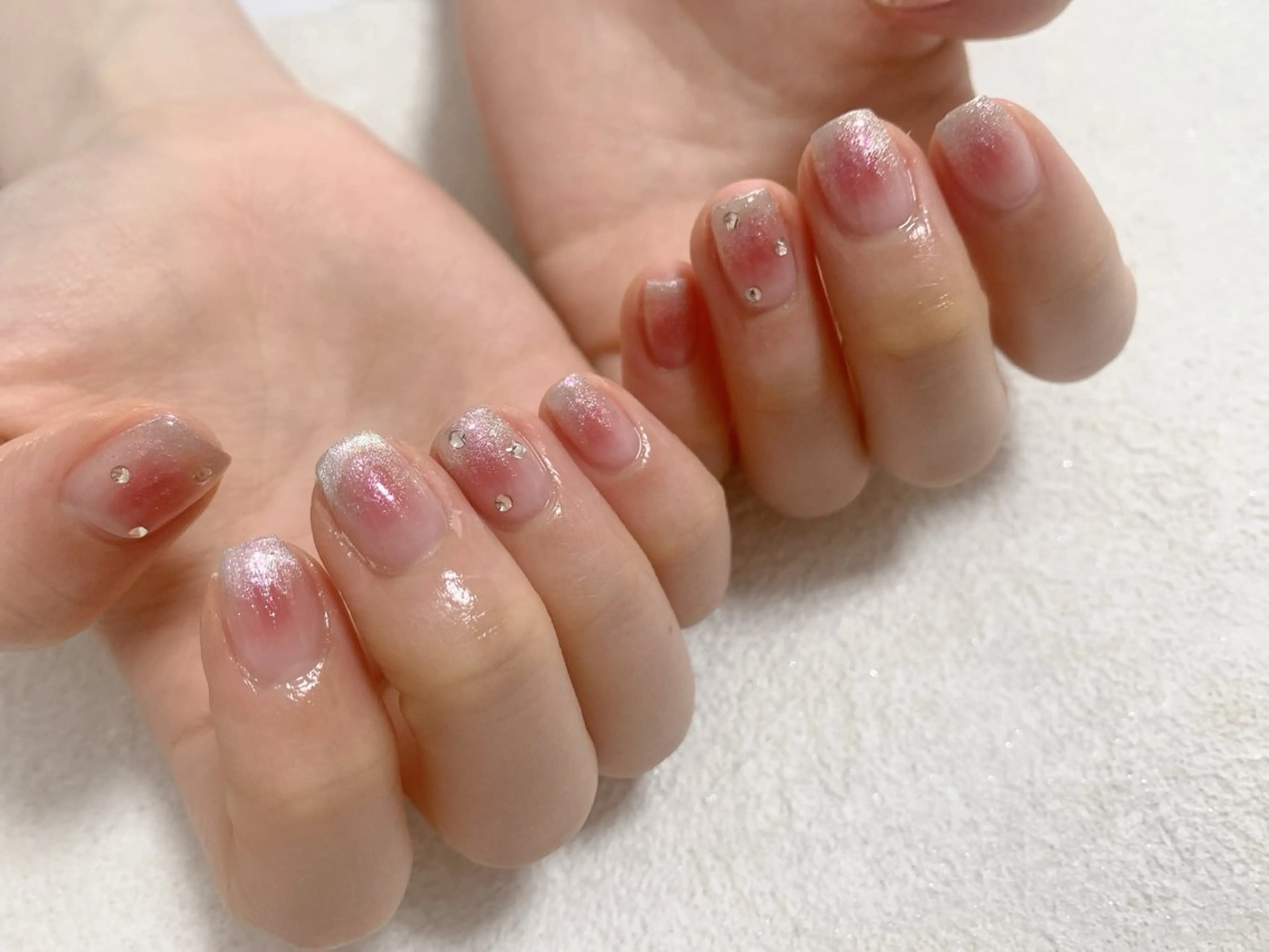 ネイル チークネイル ジェルネイル マグネットネイル メンズネイル パラジェル kiki nail たまプラーザのネイルデザイン