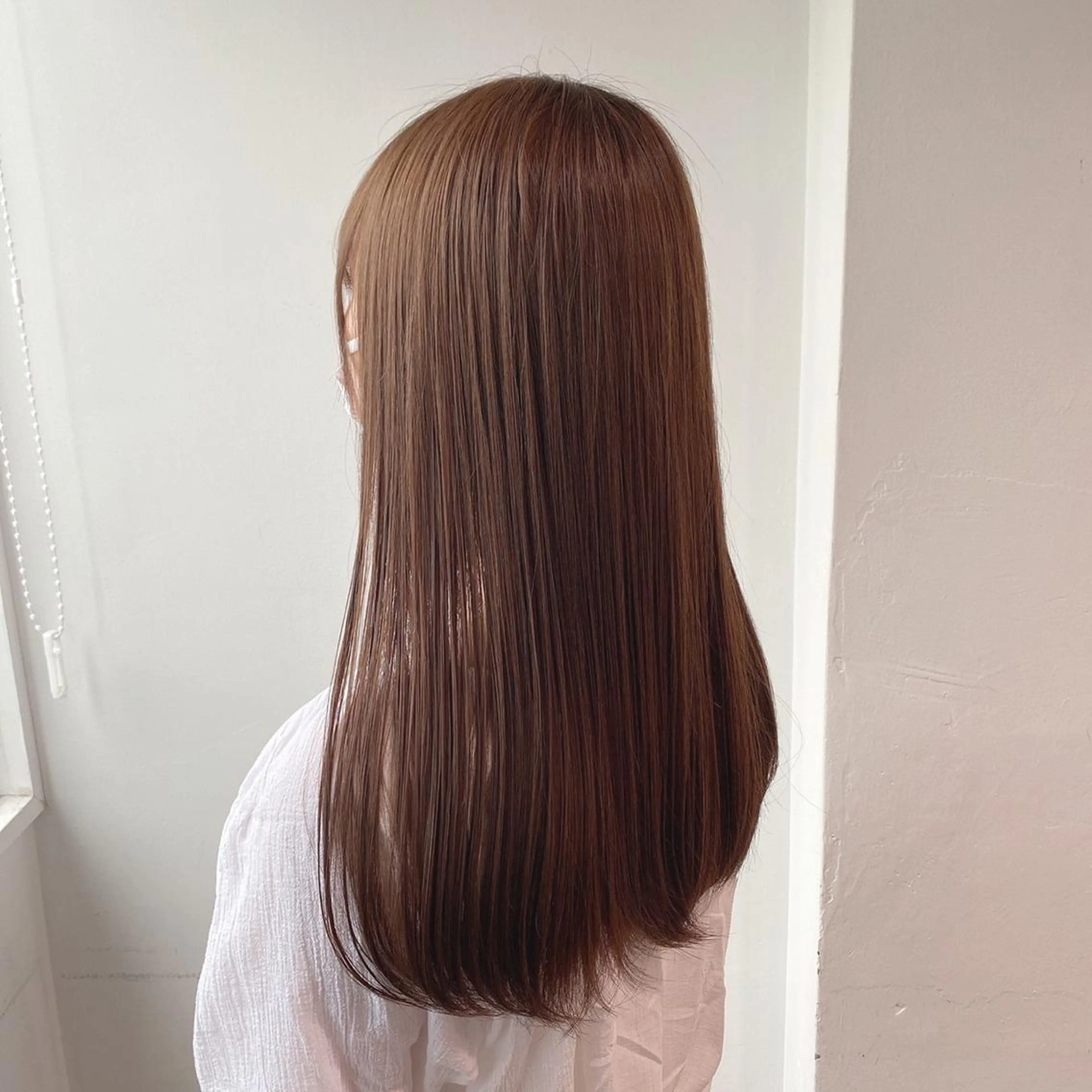 ロング カラー ✨透明感、艶髪ヘア✨ 韓国ヘア特化💖のヘアスタイル