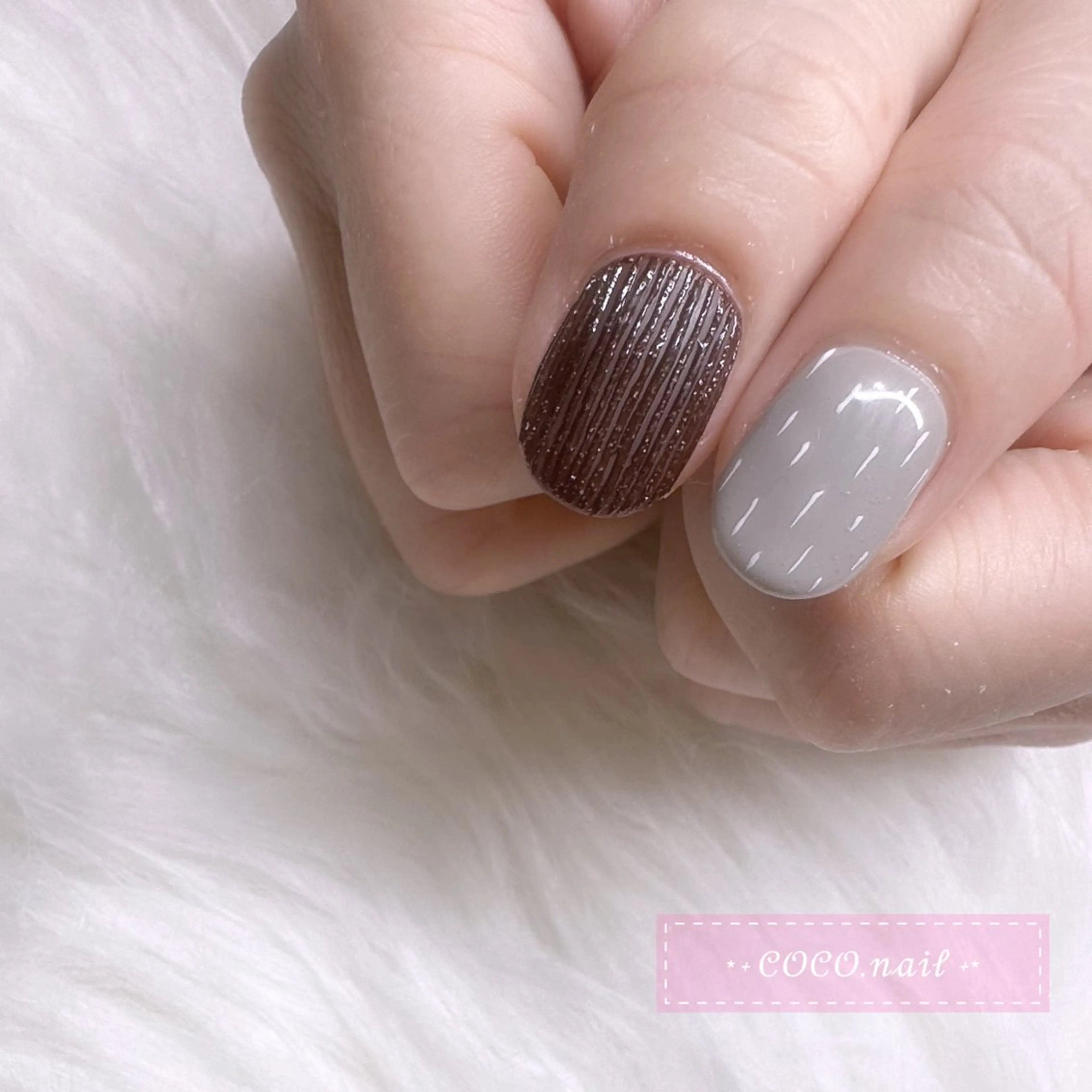 ネイル lili.nail y2k/ワンホンのネイルデザイン