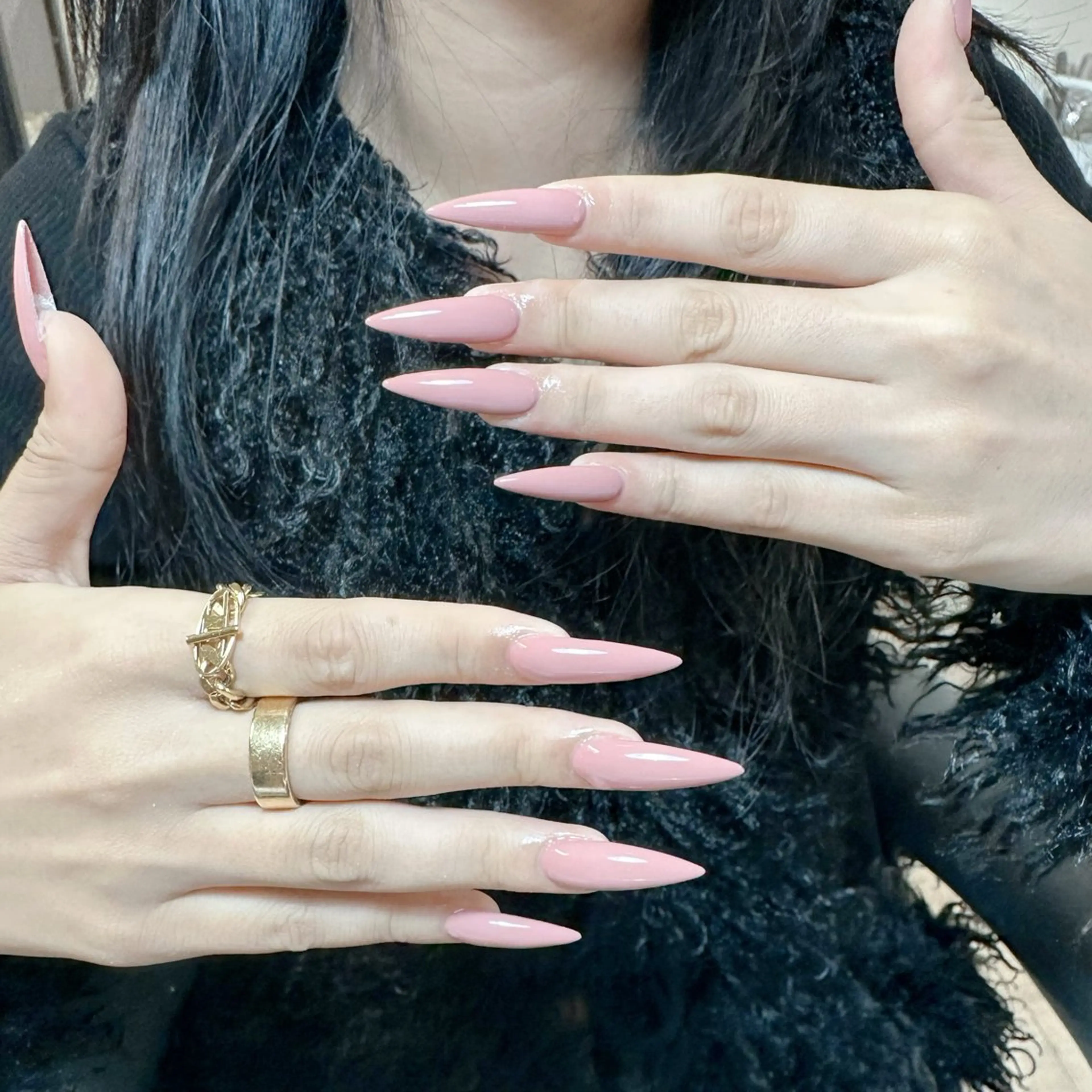 ネイル ハンドネイル 🍄Rina🍄 韓国風ネイルのネイルデザイン