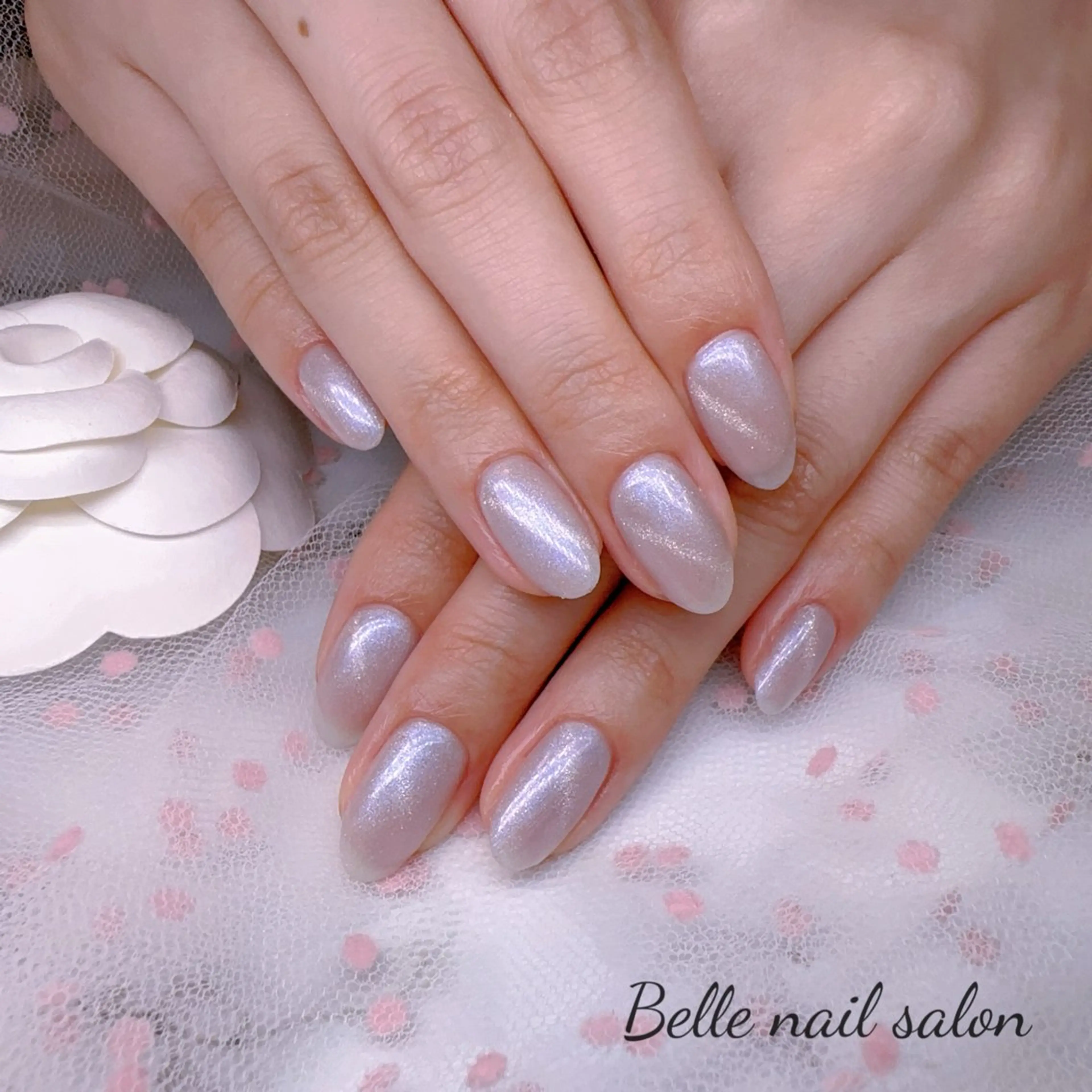 ネイル オーロラネイル フットネイル 韓国ネイル ラメ(グリッター) ラメグラデーション ハンドネイル Belle nail salon 新小岩のネイルデザイン