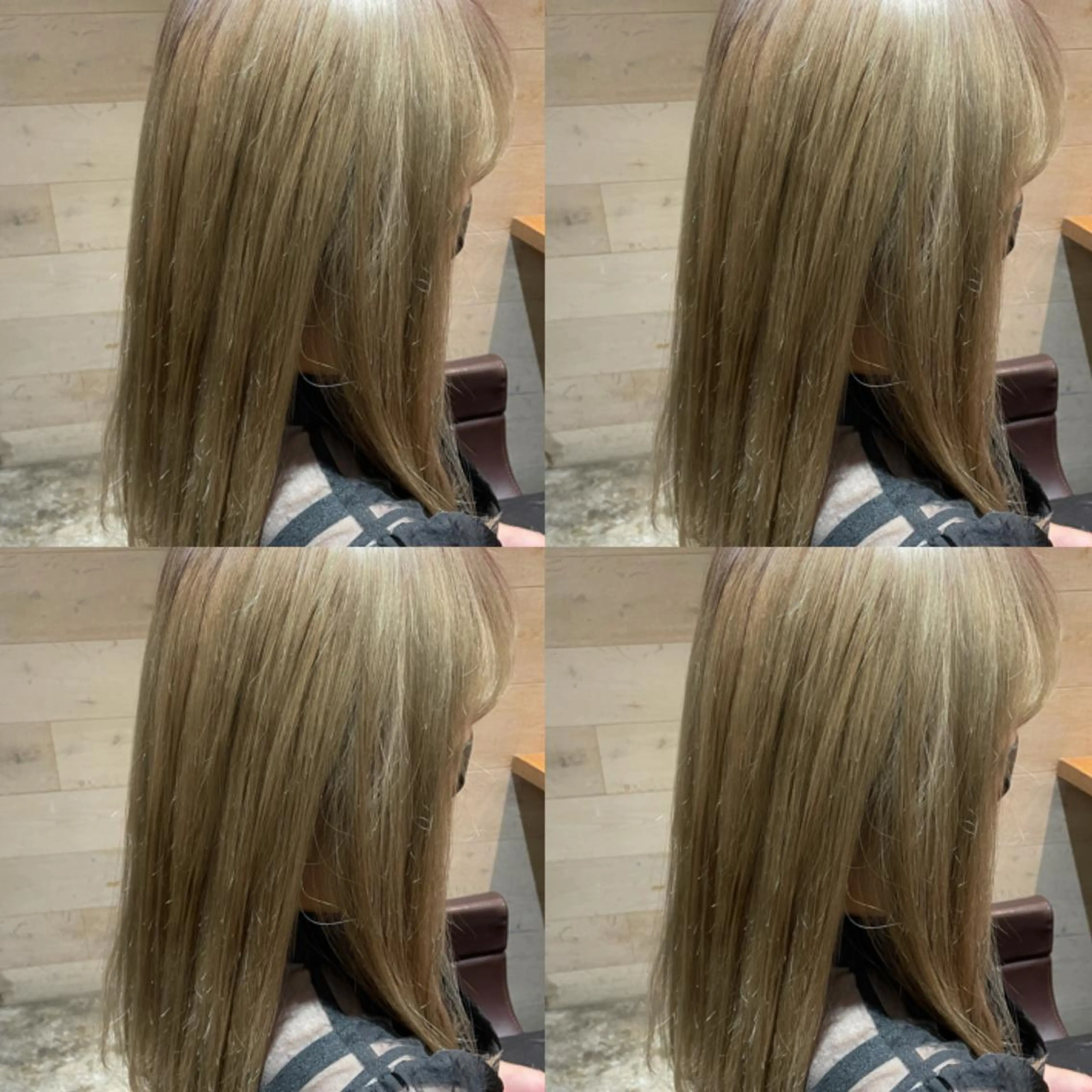 ミディアム カラー Minami. 🩵 再現性特化ヘアのヘアスタイル