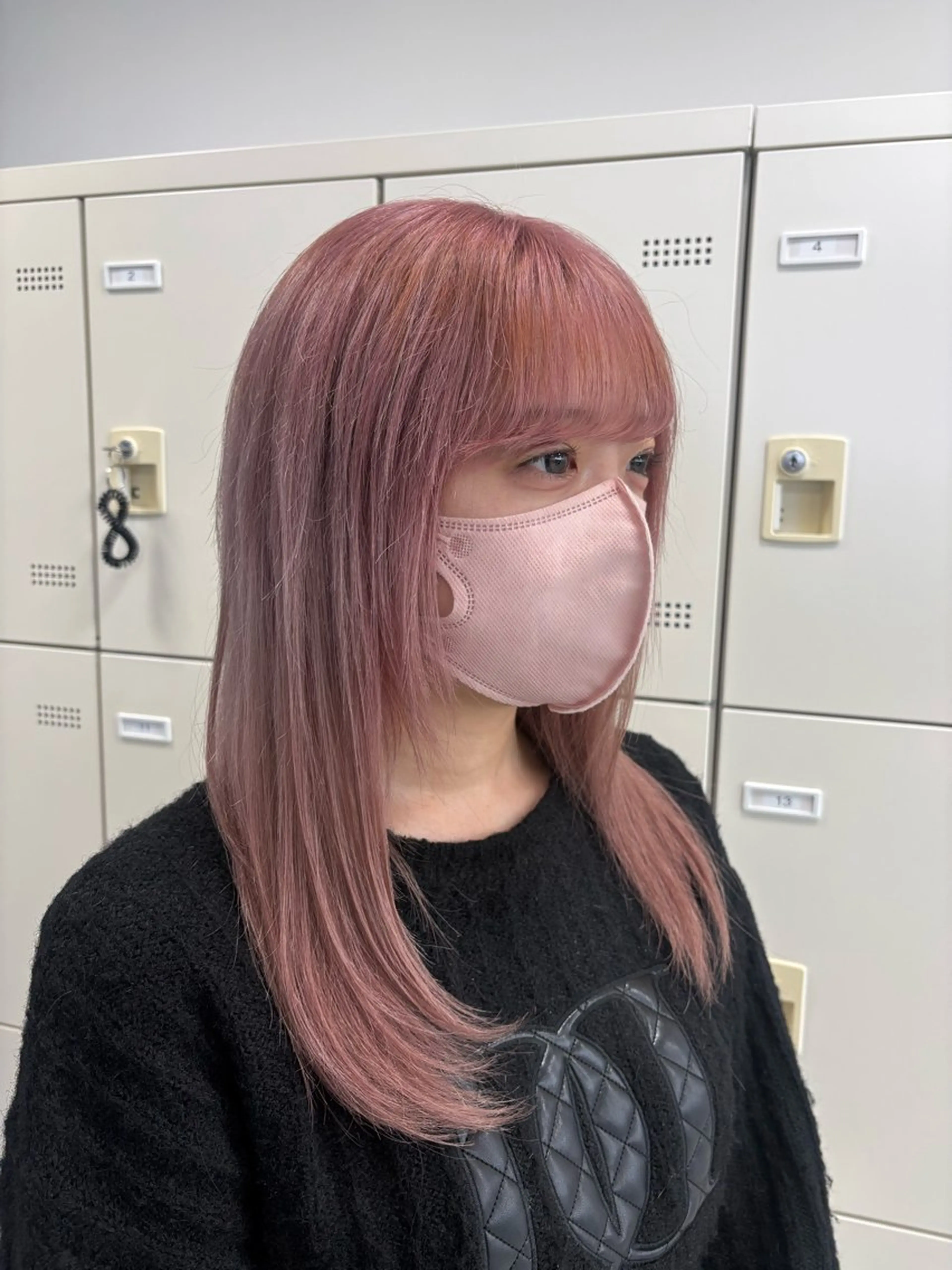 カラー ハイトーン/透明感 艶カラー/SAKI‎のヘアスタイル