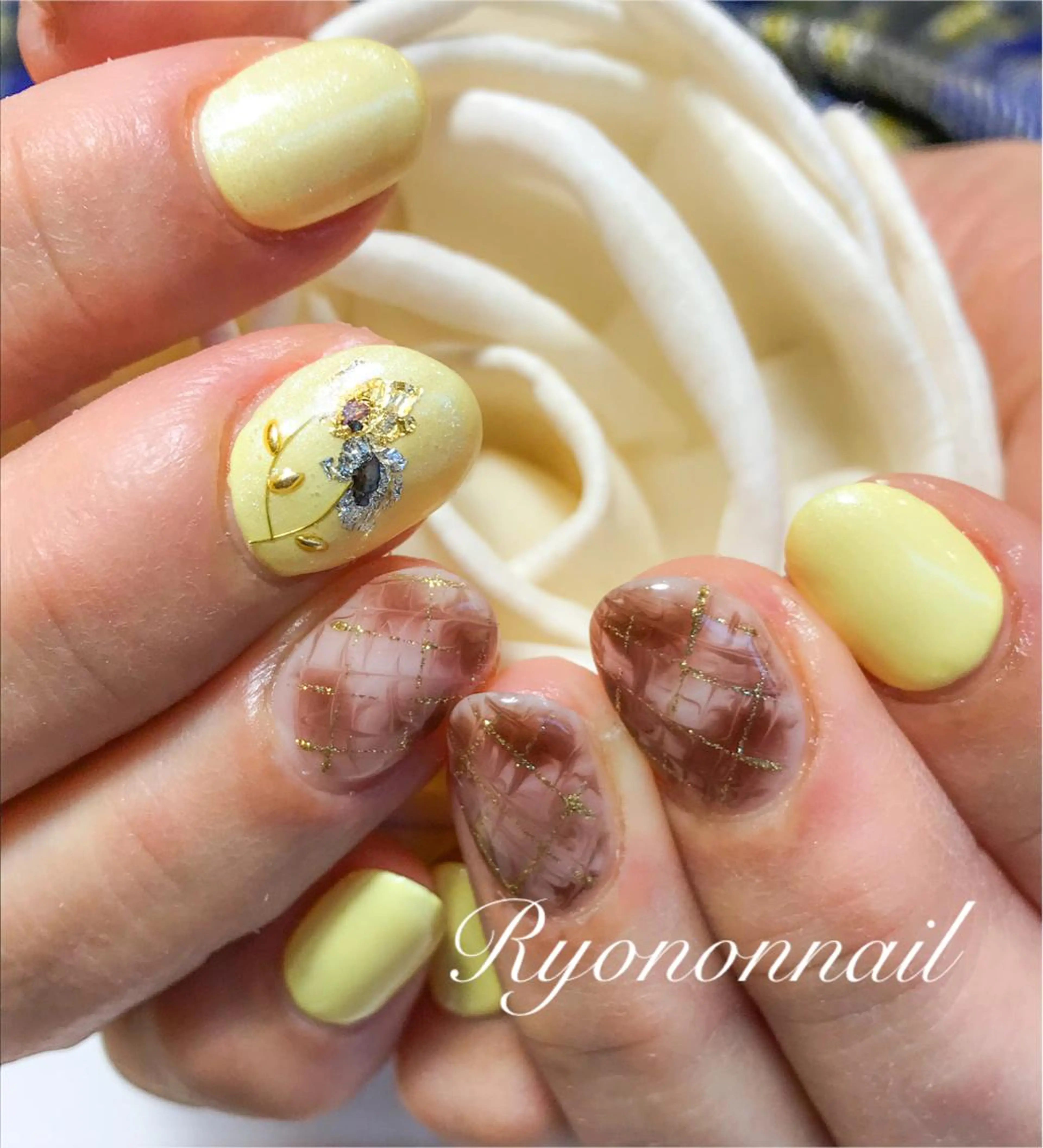 ネイル Ryononnail(リョノンネイル)所属・Ryononnail 上谷典子のネイルデザイン