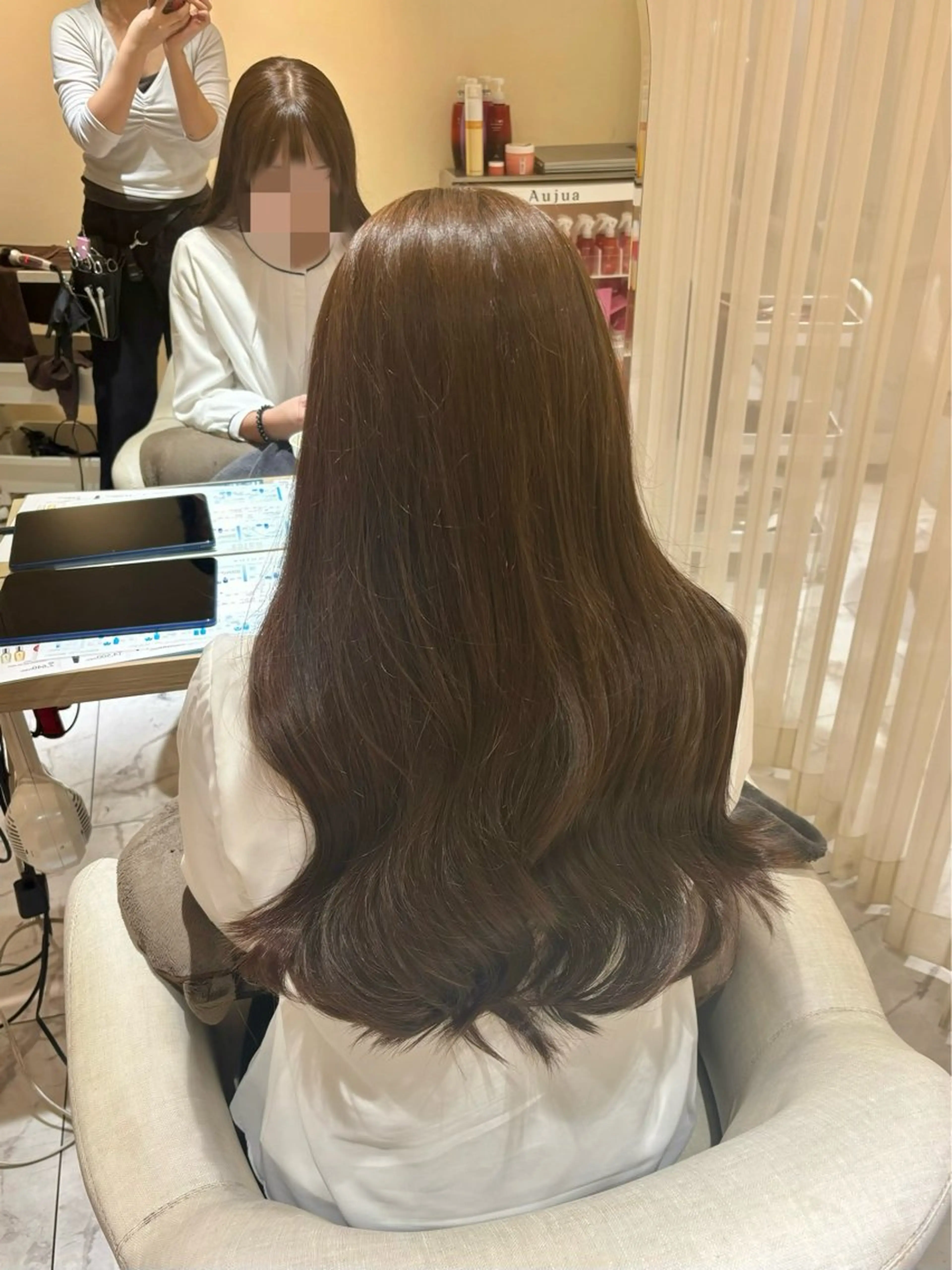 ロング カラー ベージュカラー ヘーゼル 🫧日吉/髪質改善/ 上原ちえみ🫧のヘアスタイル