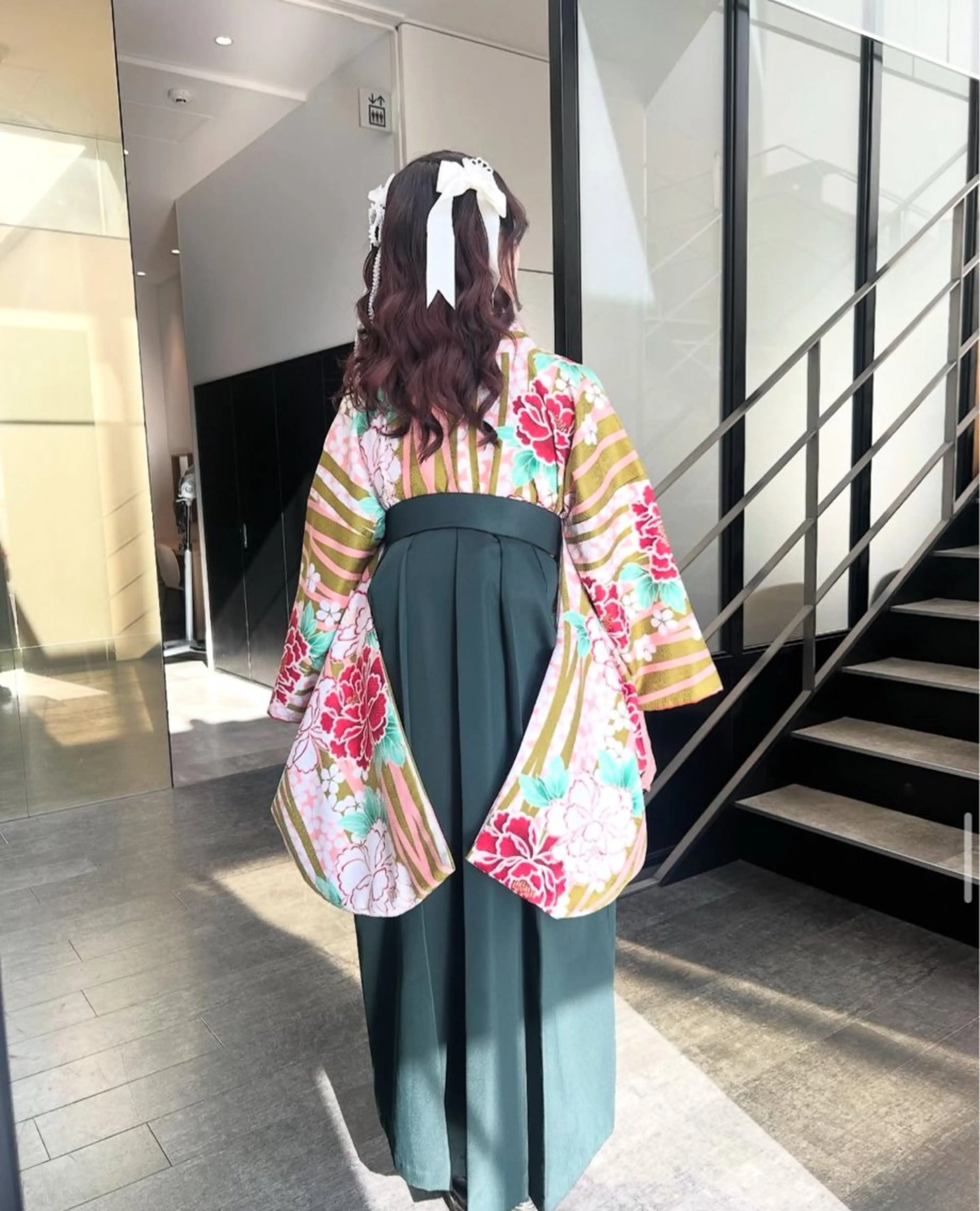 ロング ヘアアレンジ 卒業式のヘアスタイル 着付け GOTODAY SHAiRE SALON (原宿本店)所属・stylist 🎀 kanaのその他イメージ