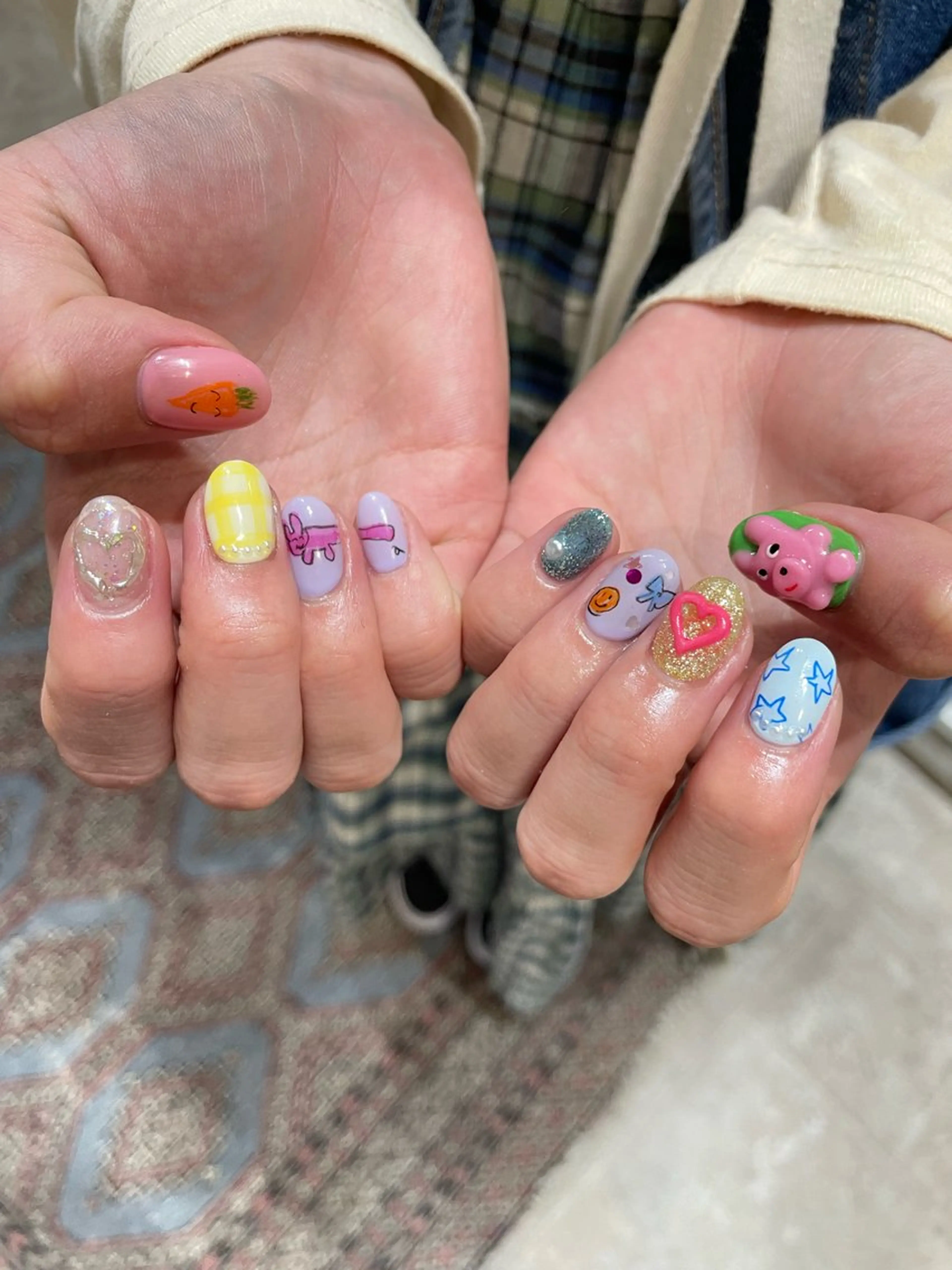 ネイル ハンドネイル Cleo 名古屋駅店 🖤Seraのネイルデザイン