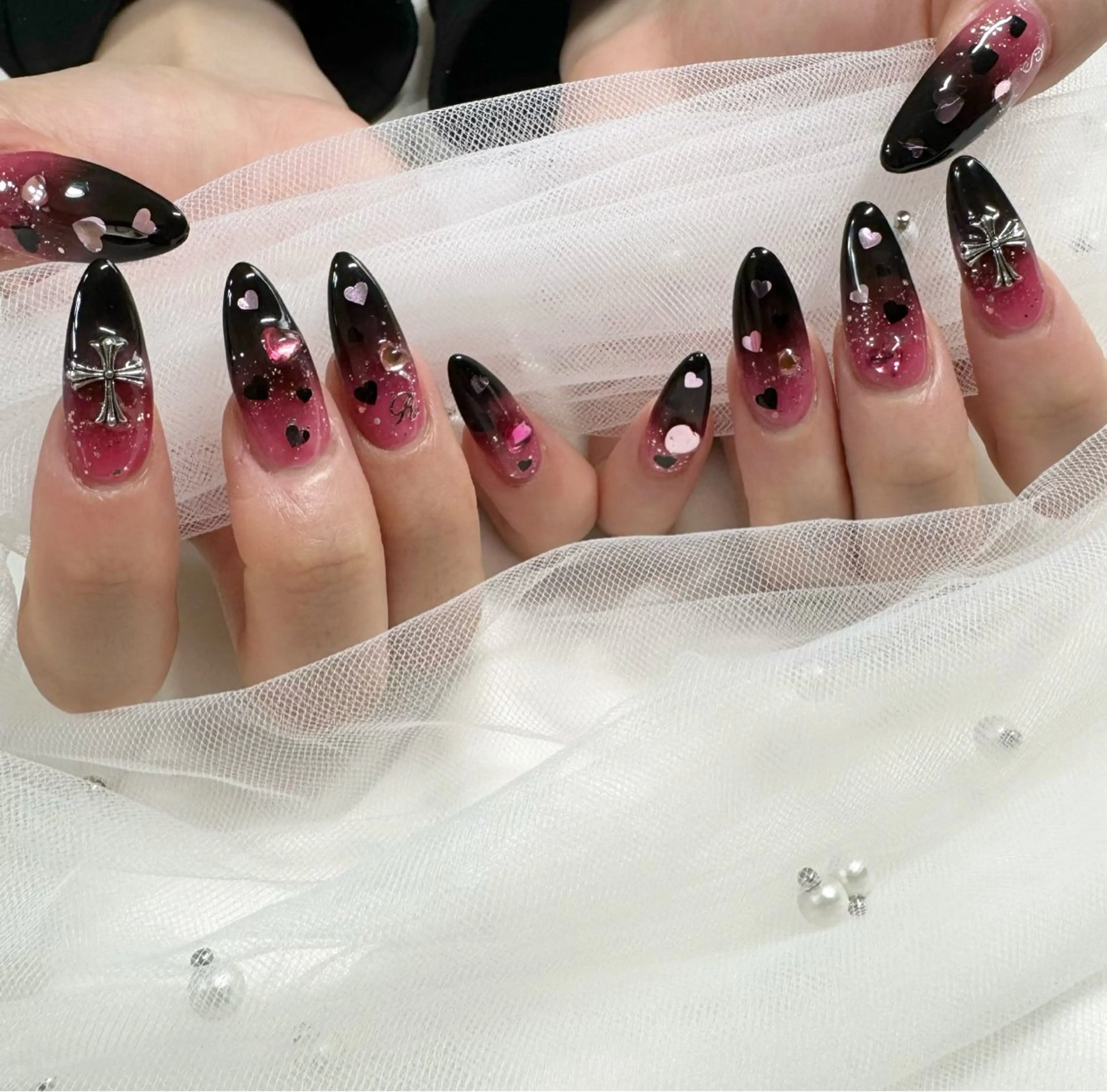 ネイル ジェルネイル 東 千夏のネイルデザイン