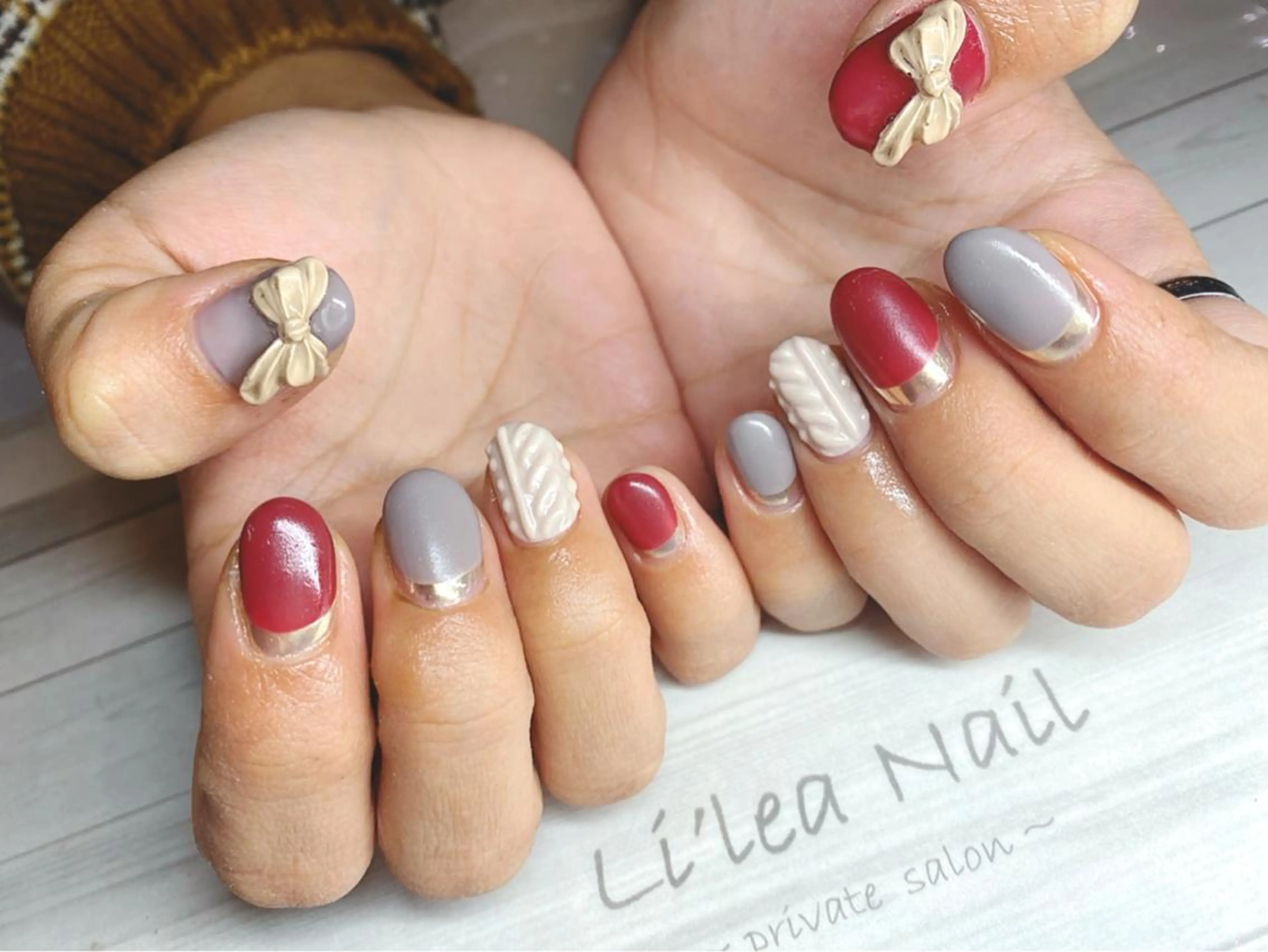 ネイル Li'leaNail AINAのネイルデザイン