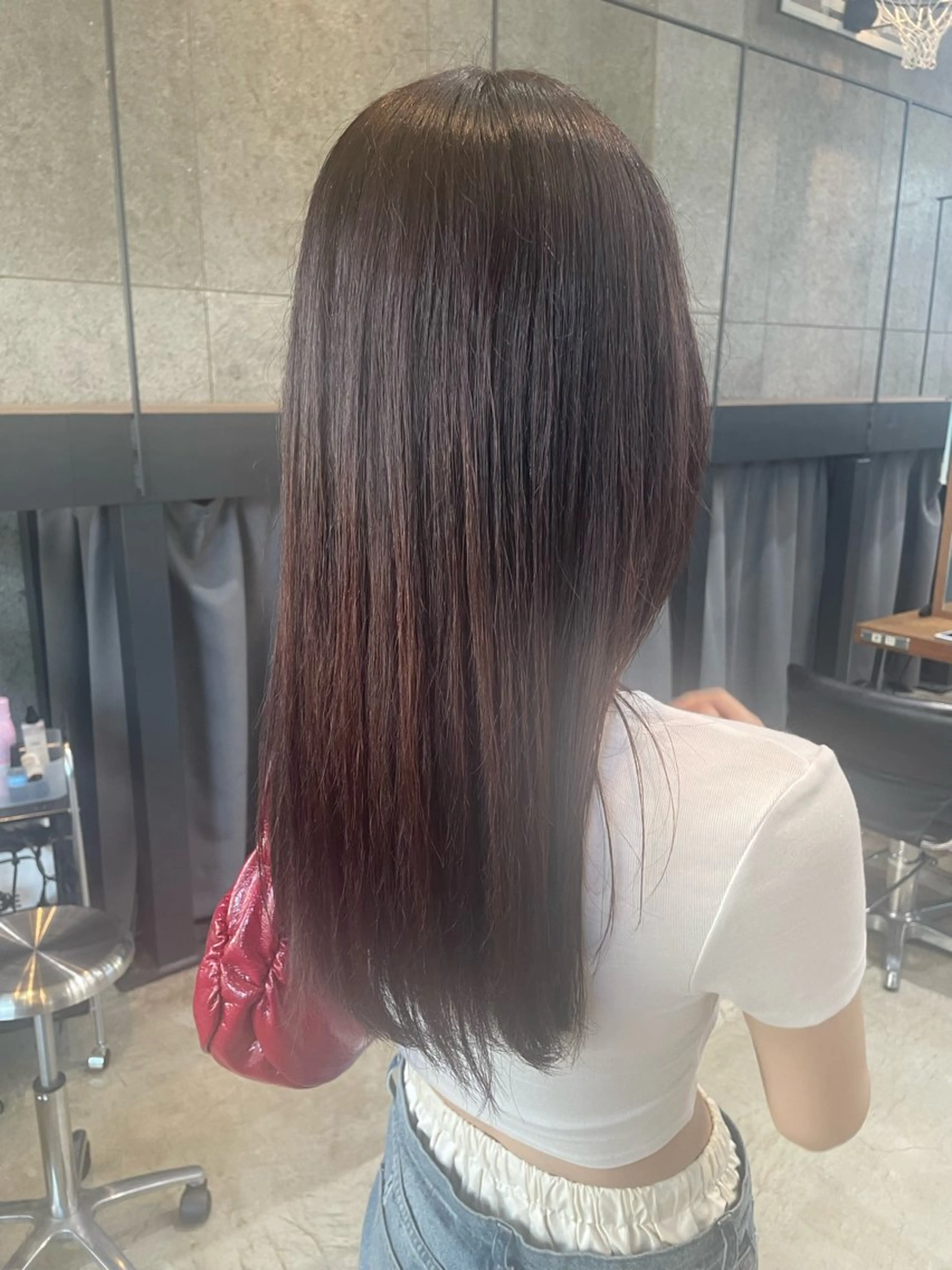 ロング カラー 🍋髪質改善× 透明感カラー ジュリのヘアスタイル