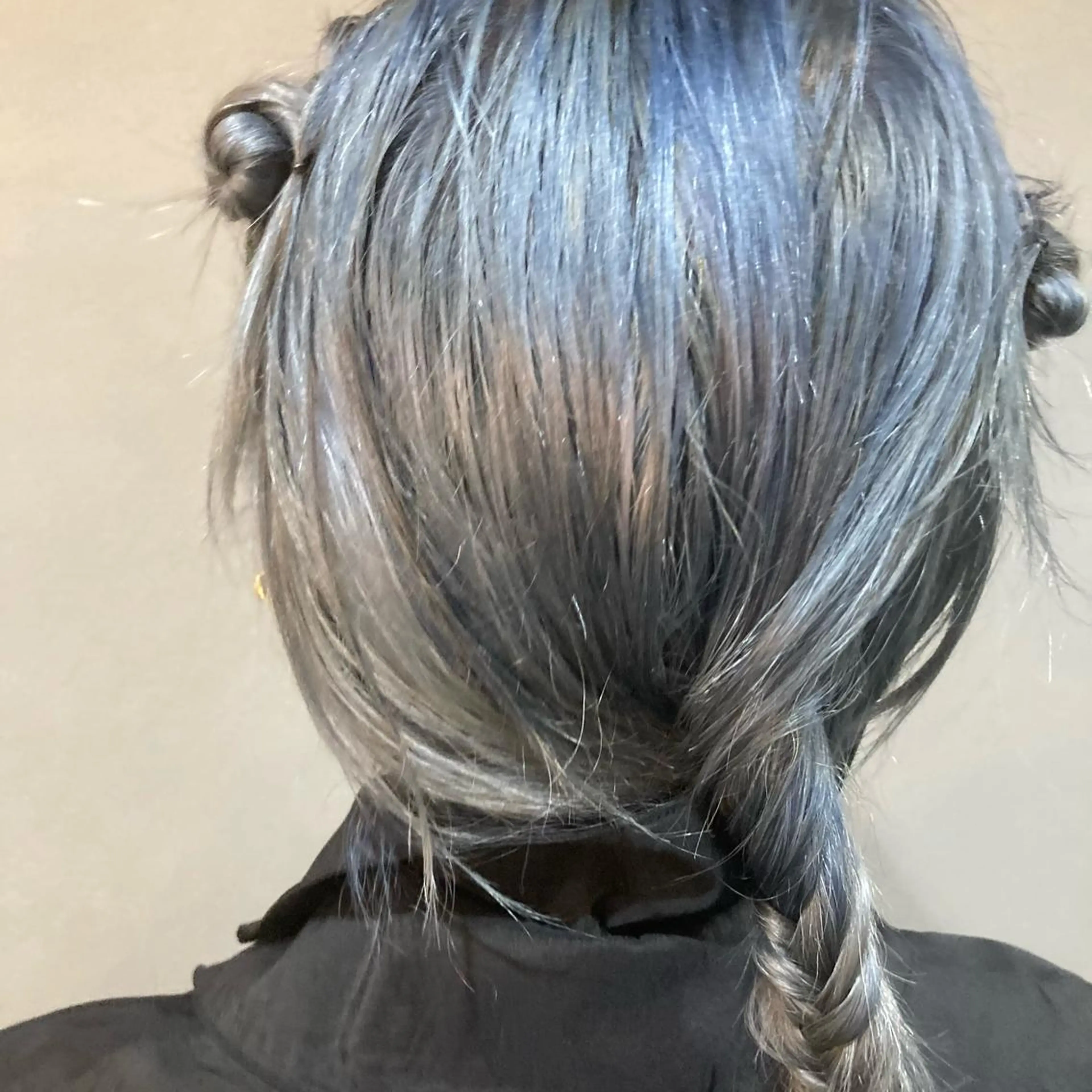 ショート 🟢ウルフ／スパイラ ルパーマ／大西🟢のヘアスタイル