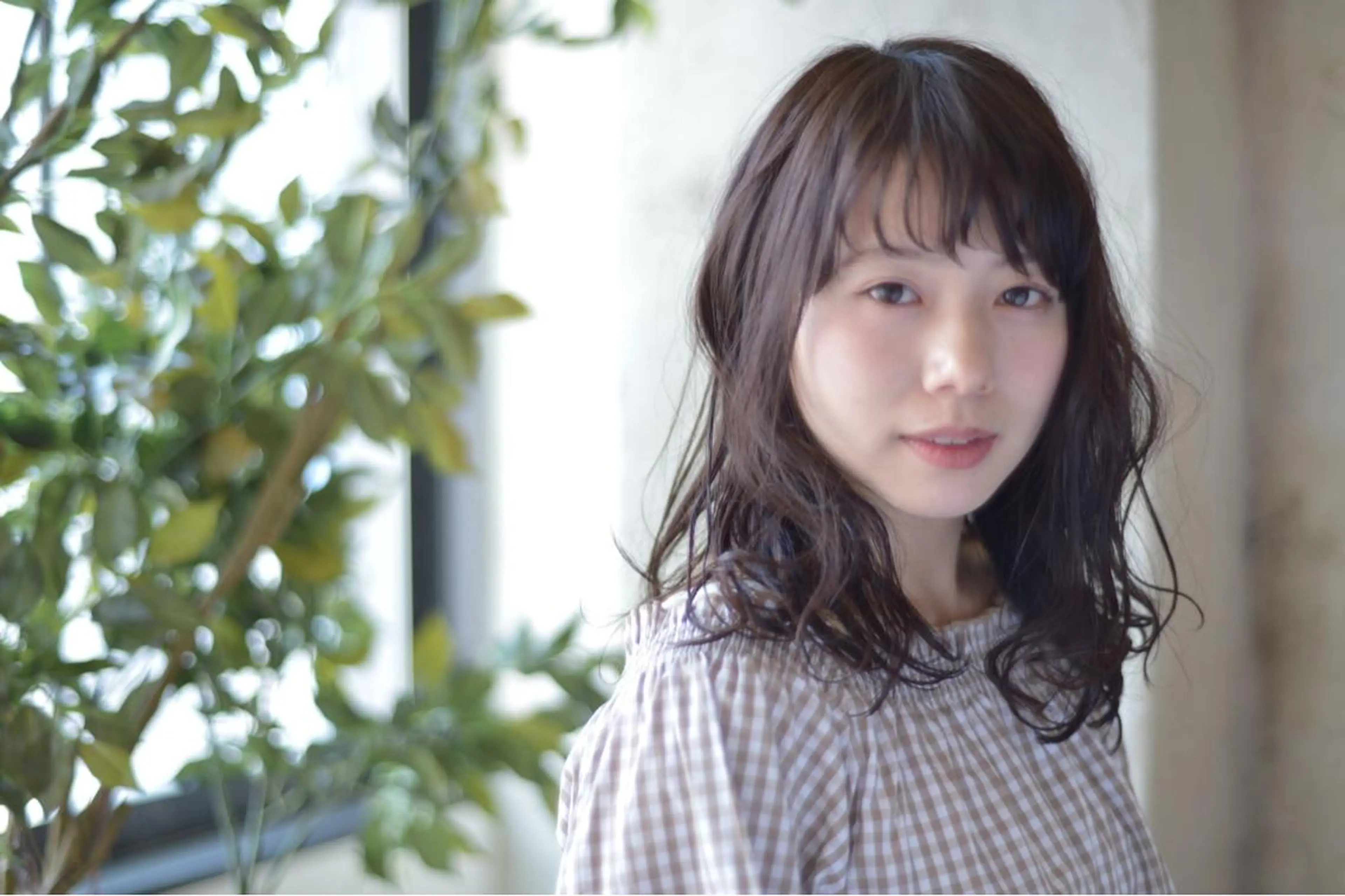 ミディアム GLROW haruhiのヘアスタイル