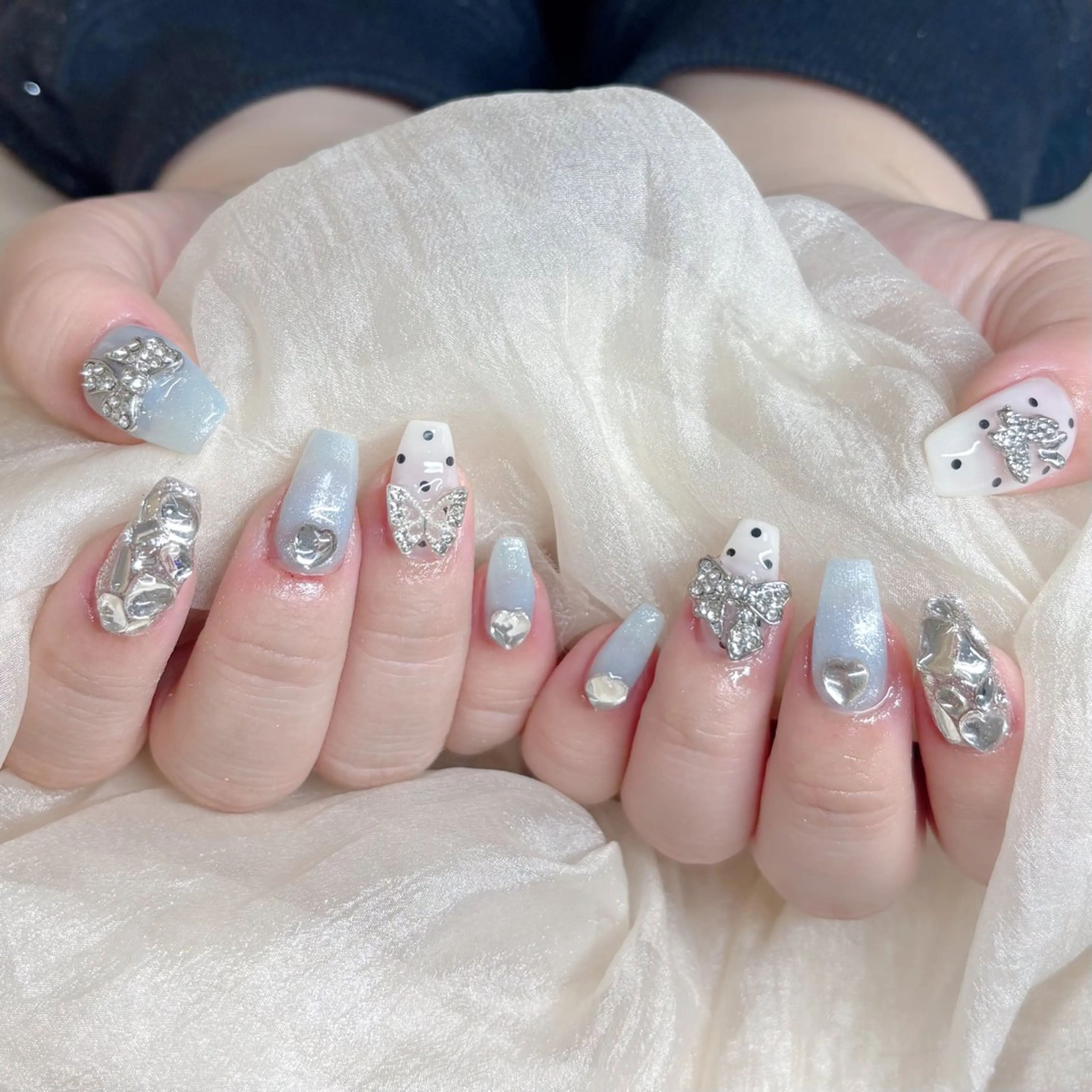 ネイル 持ち込み ハンドネイル Ti miのネイルデザイン