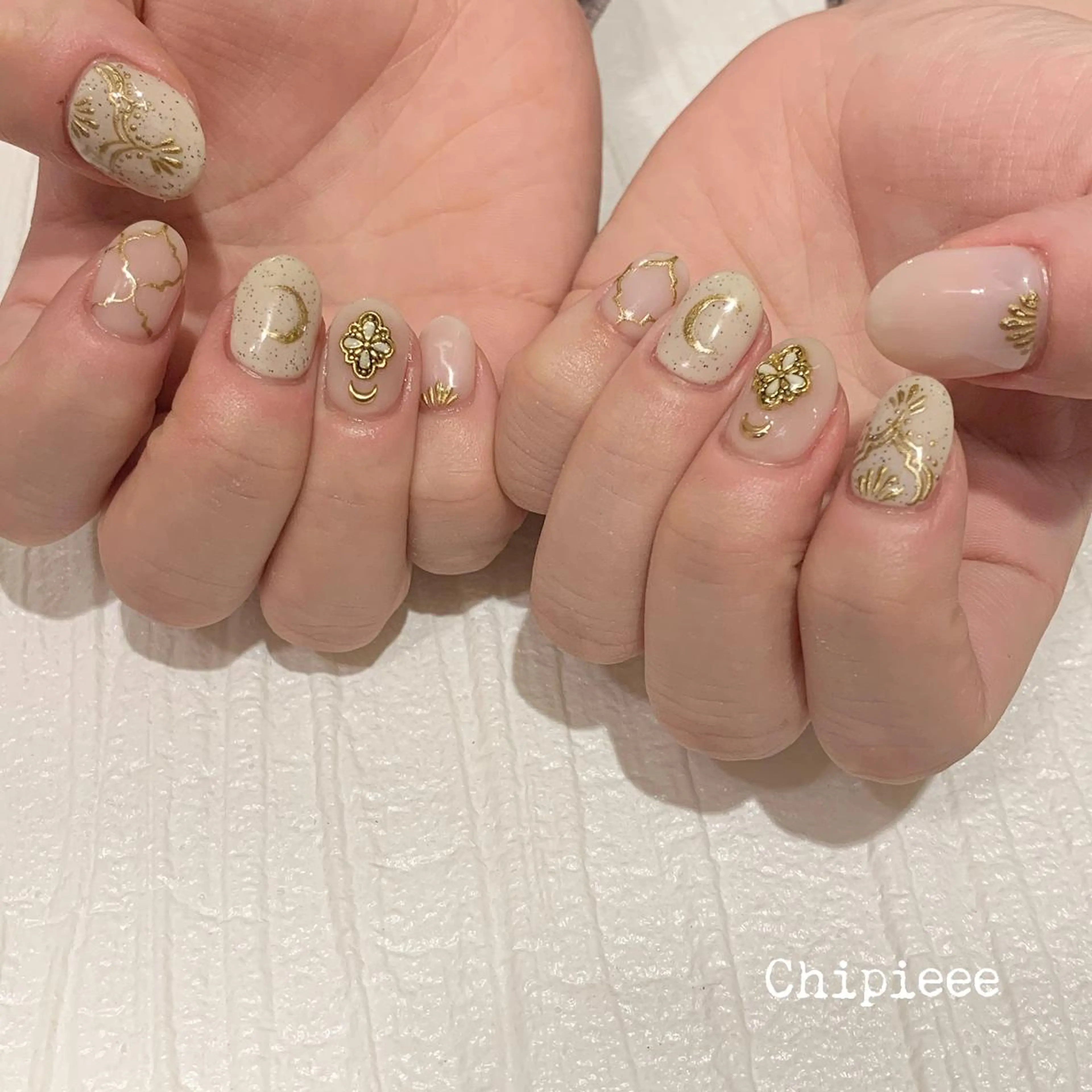 ネイル ハンドネイル revia所属・ERI Nailistのネイルデザイン