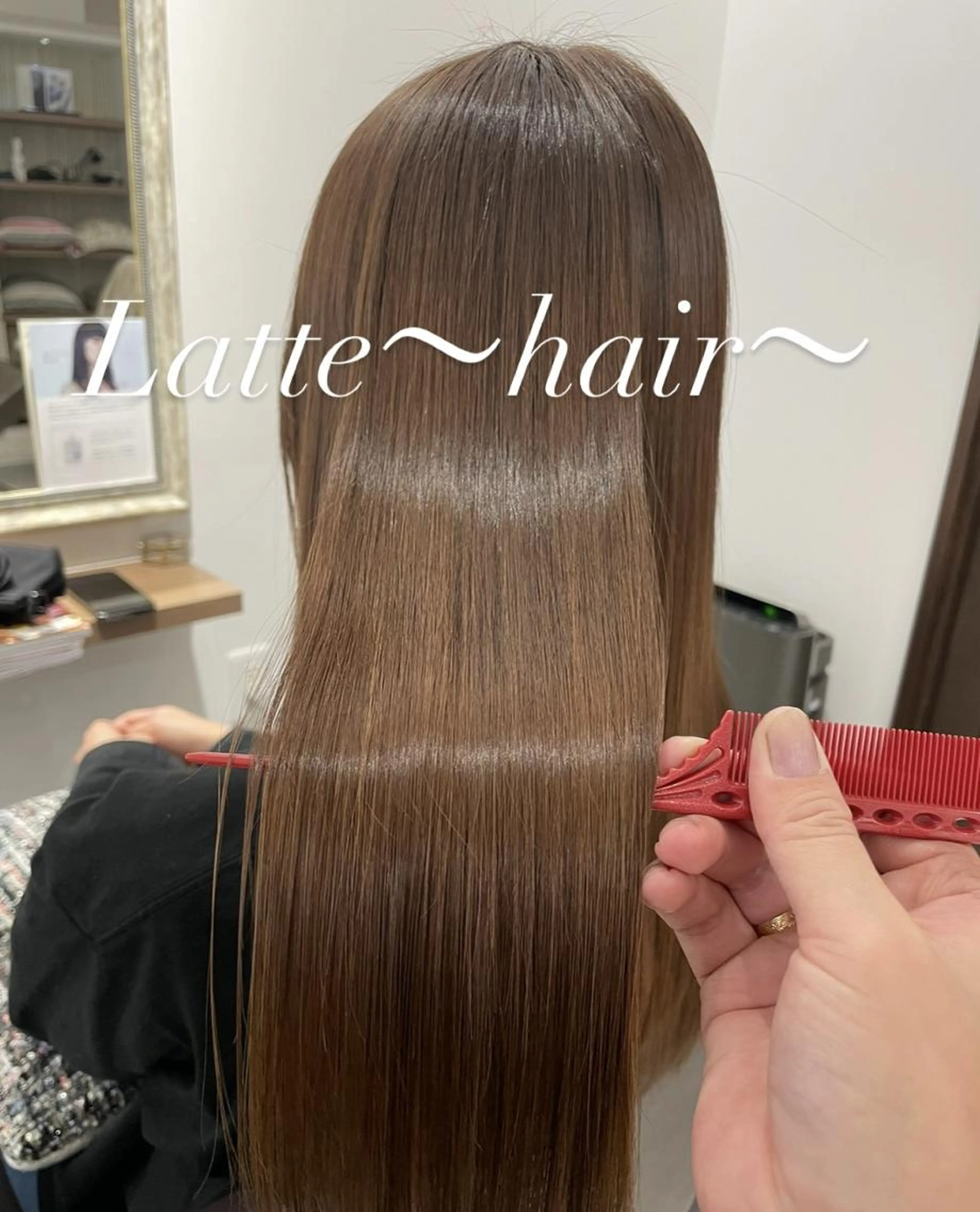 【平日限定】カット＋縮毛矯正＋トリートメントの写真