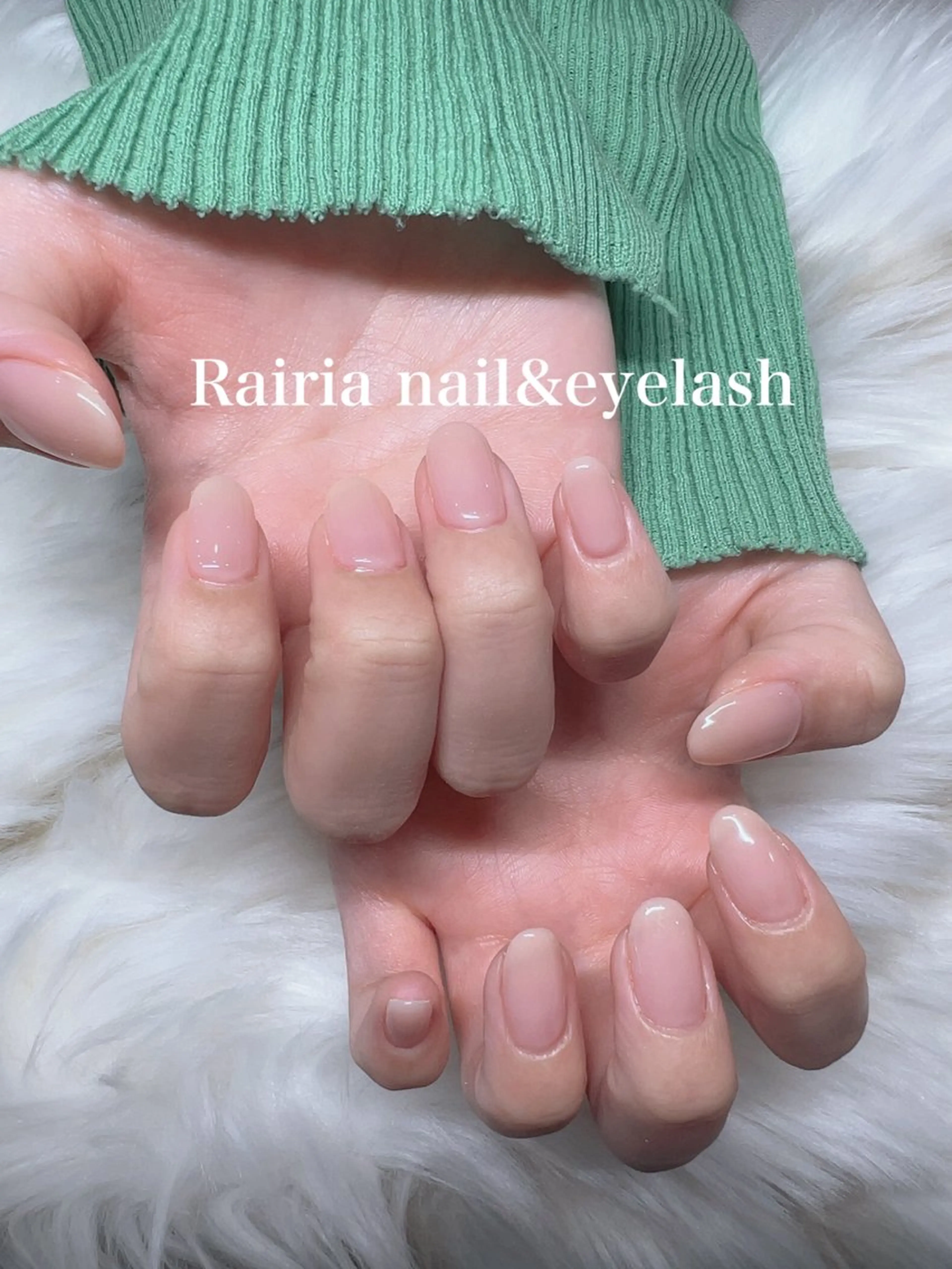 ネイル アートネイル ジェルネイル 持ち込み ニュアンスネイル ワンカラーネイル Rairia   nail所属・屋敷 理奈のネイルデザイン