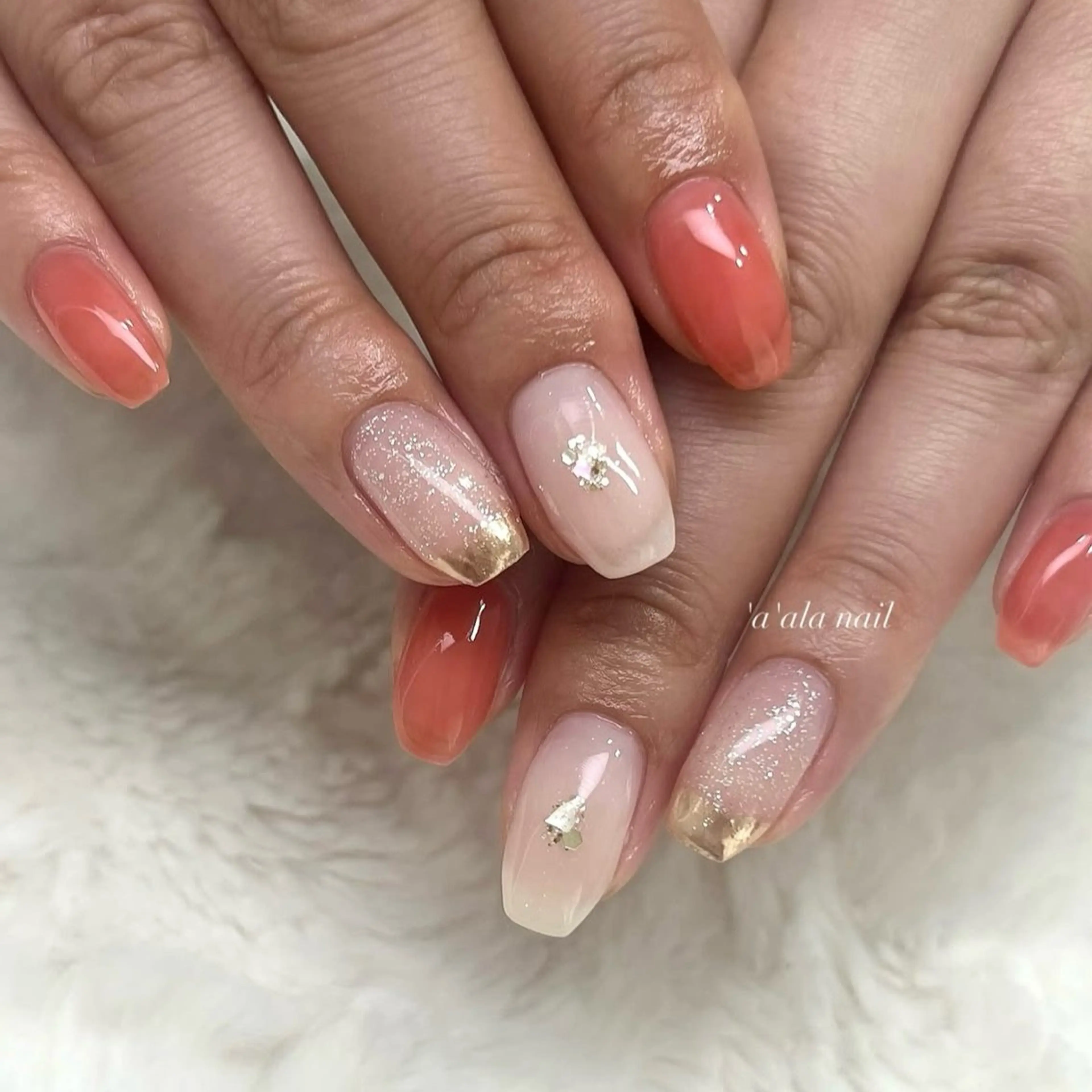 ネイル ハンドネイル 'a'ala nailのネイルデザイン