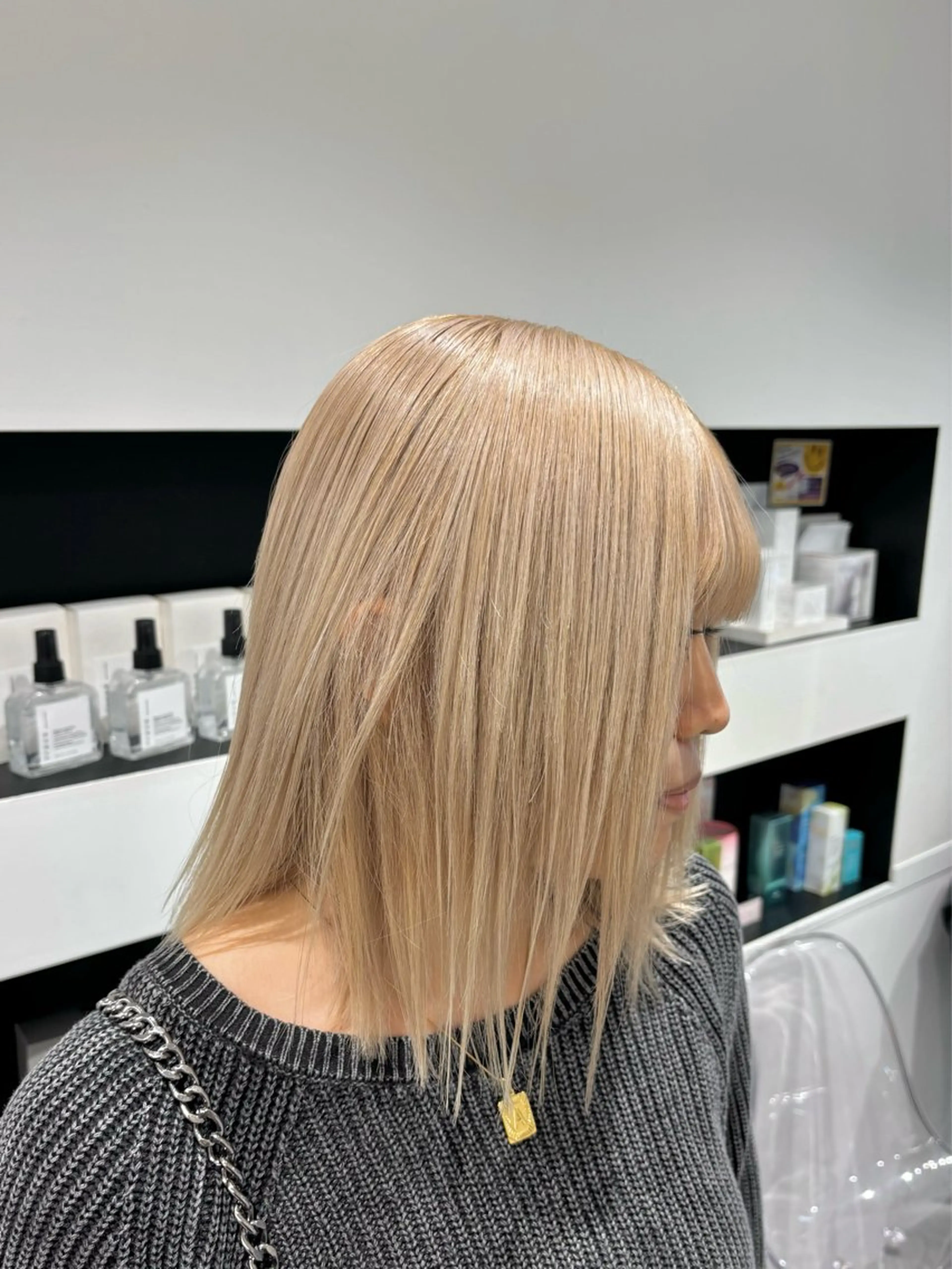 ミディアム カラー cocoro ✧˖°.のヘアスタイル