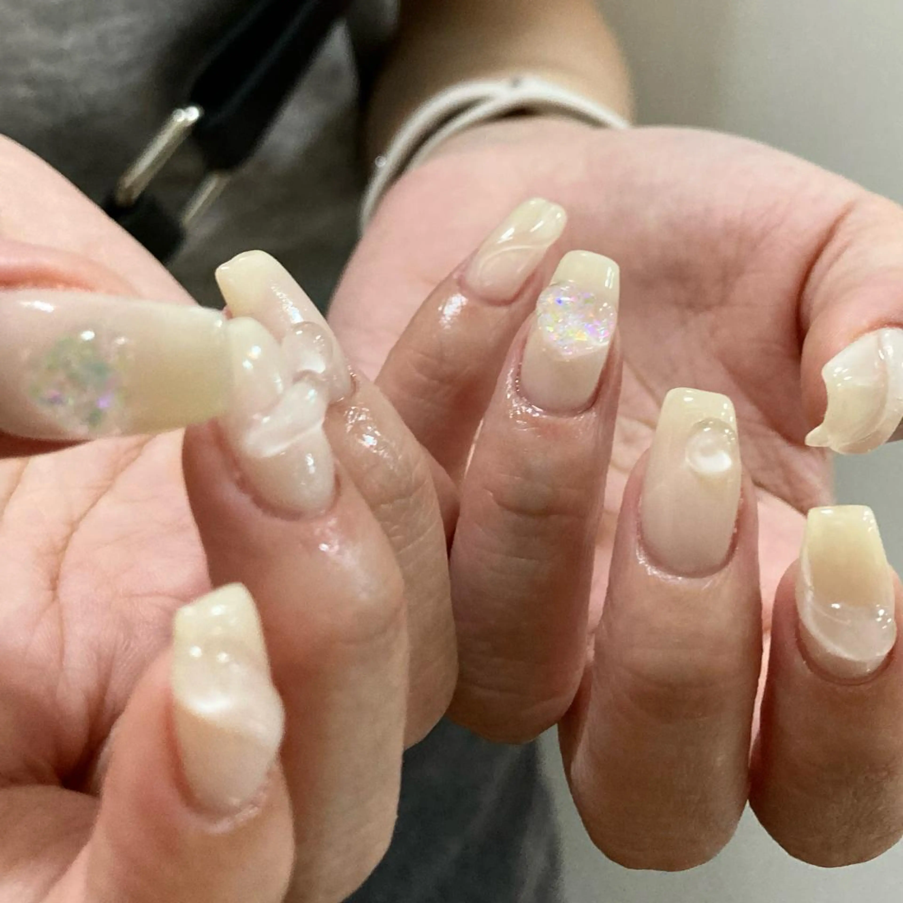 ネイル ハンドネイル フットネイル kana/モード ・グランジ໒꒱のネイルデザイン