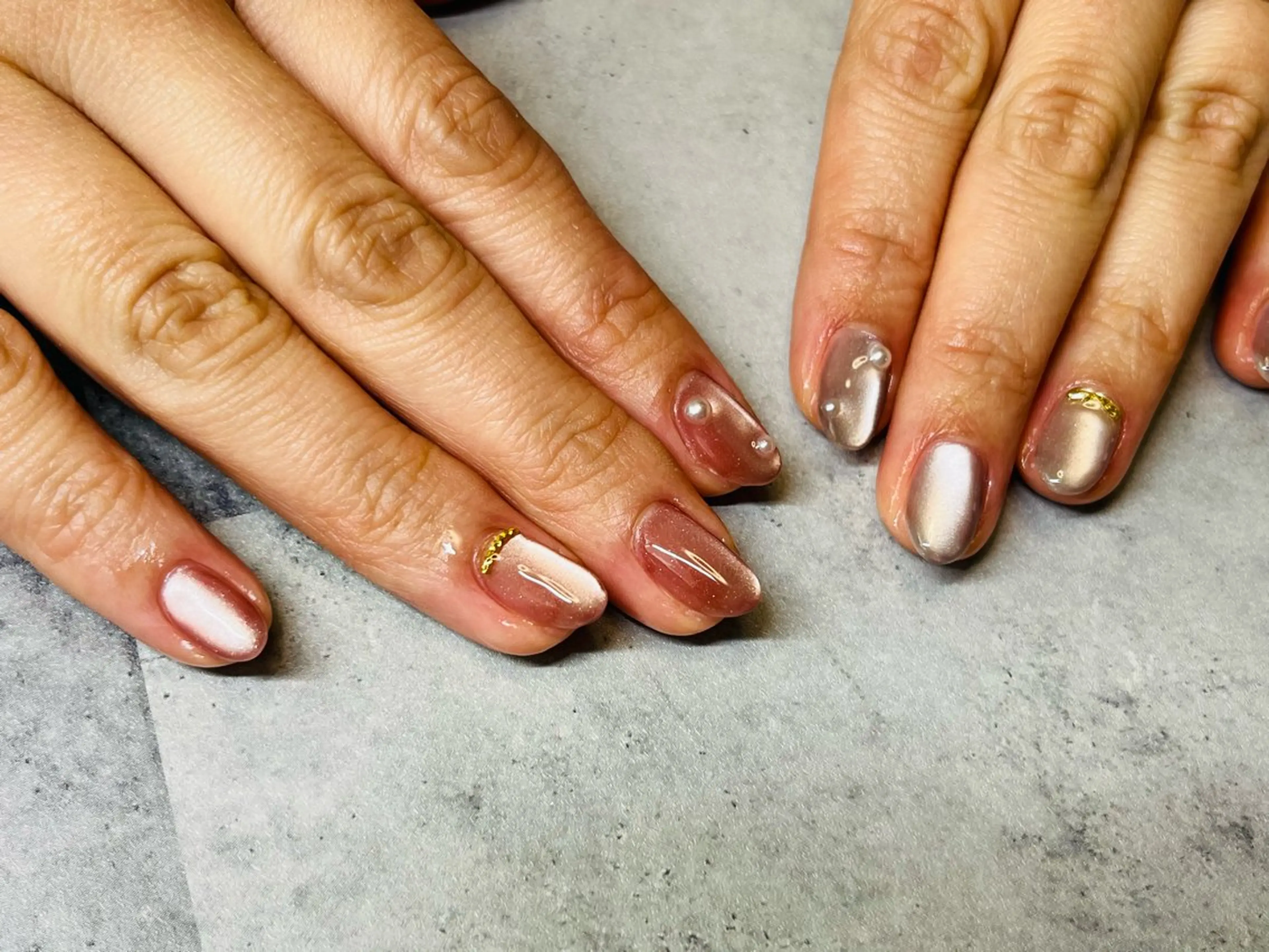 ネイル ハンドネイル NailSalon MOMOKAのネイルデザイン