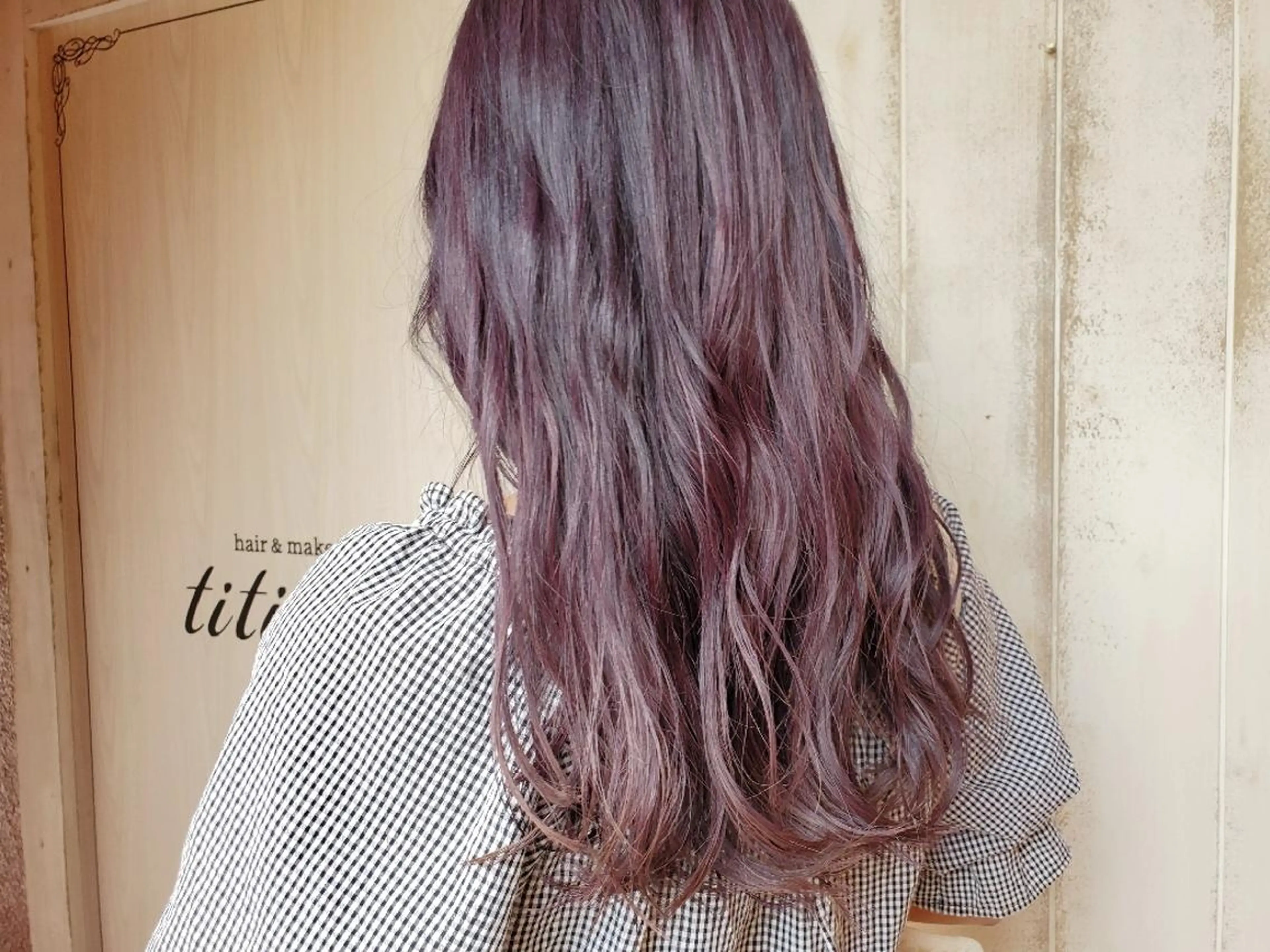 ロング カラー パ ルのヘアスタイル