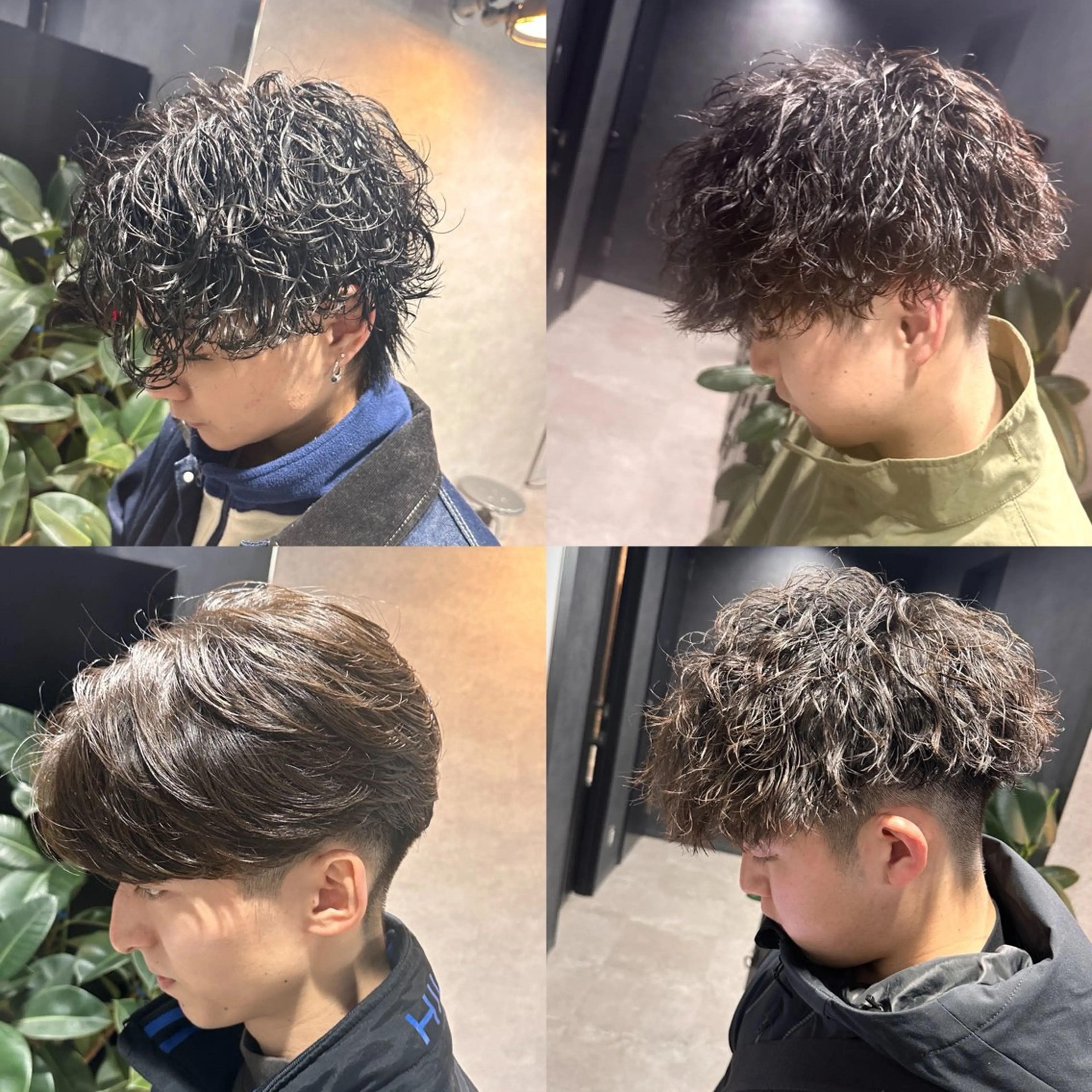 ショート パーマ メンズ 【メンズサロン】 BLUCK 横浜のヘアスタイル