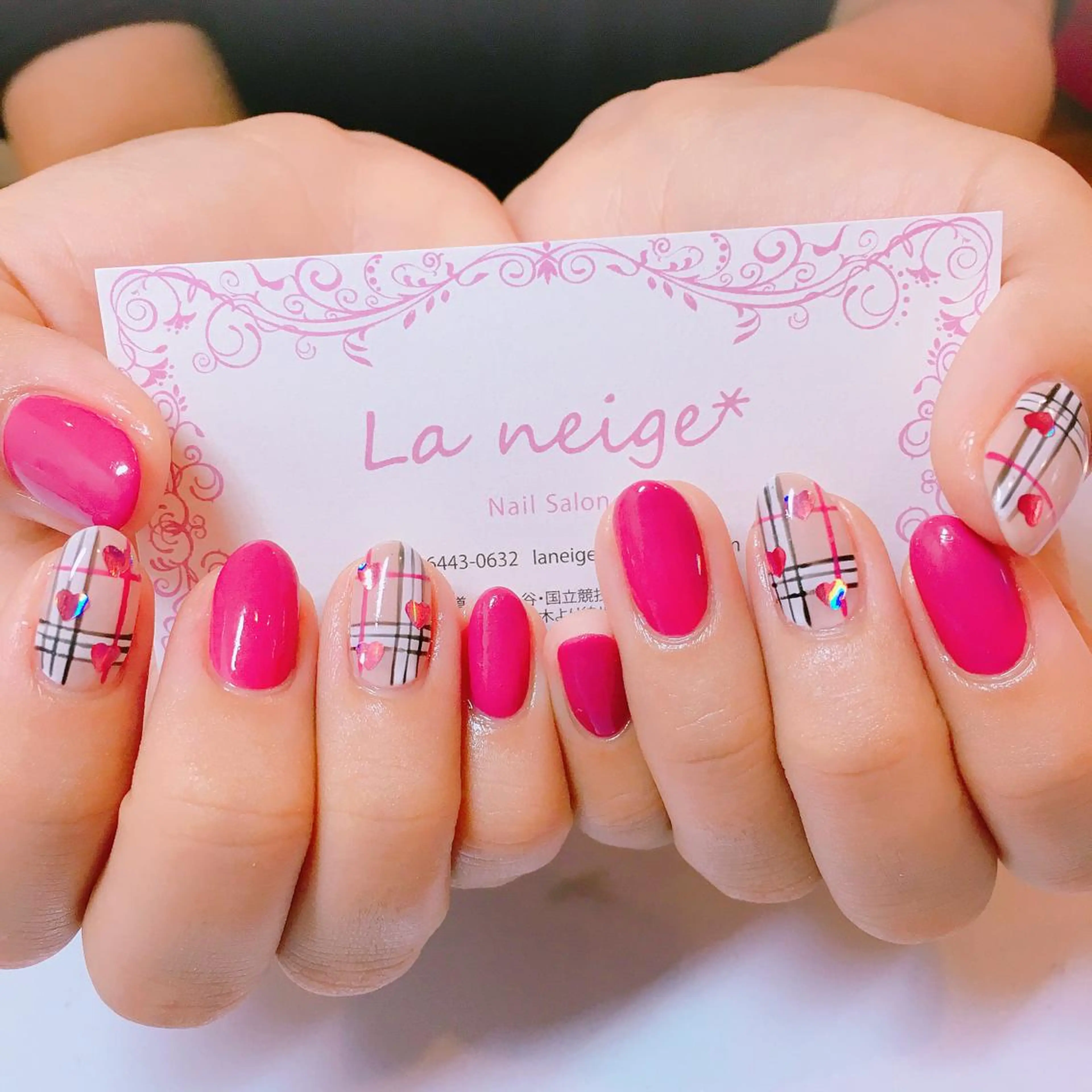 ネイル La neige* yuki 🥯🍑のネイルデザイン