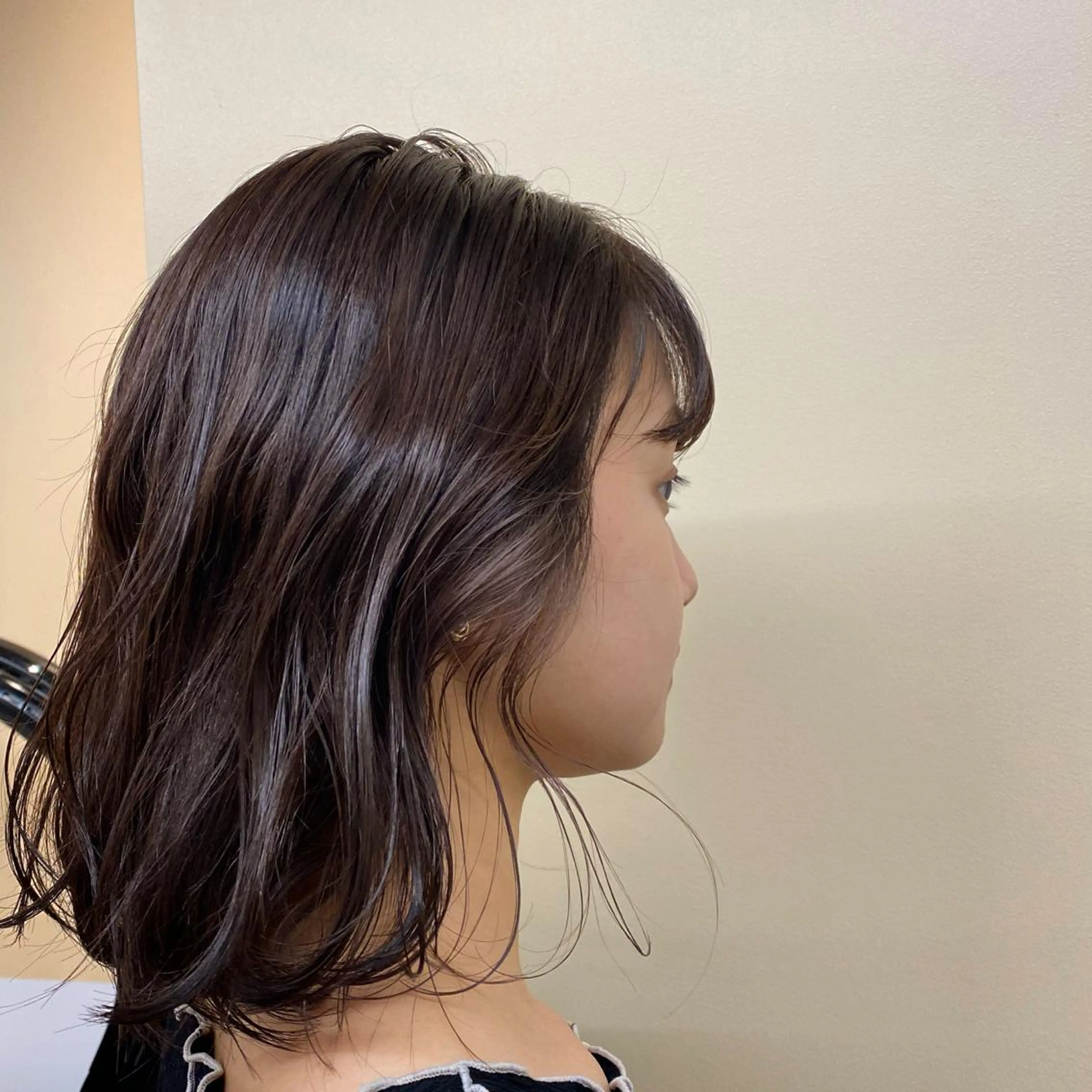 ミディアム カラー ブラウンカラー チョコレートブラウン 広美◎ <hiromi>のヘアスタイル