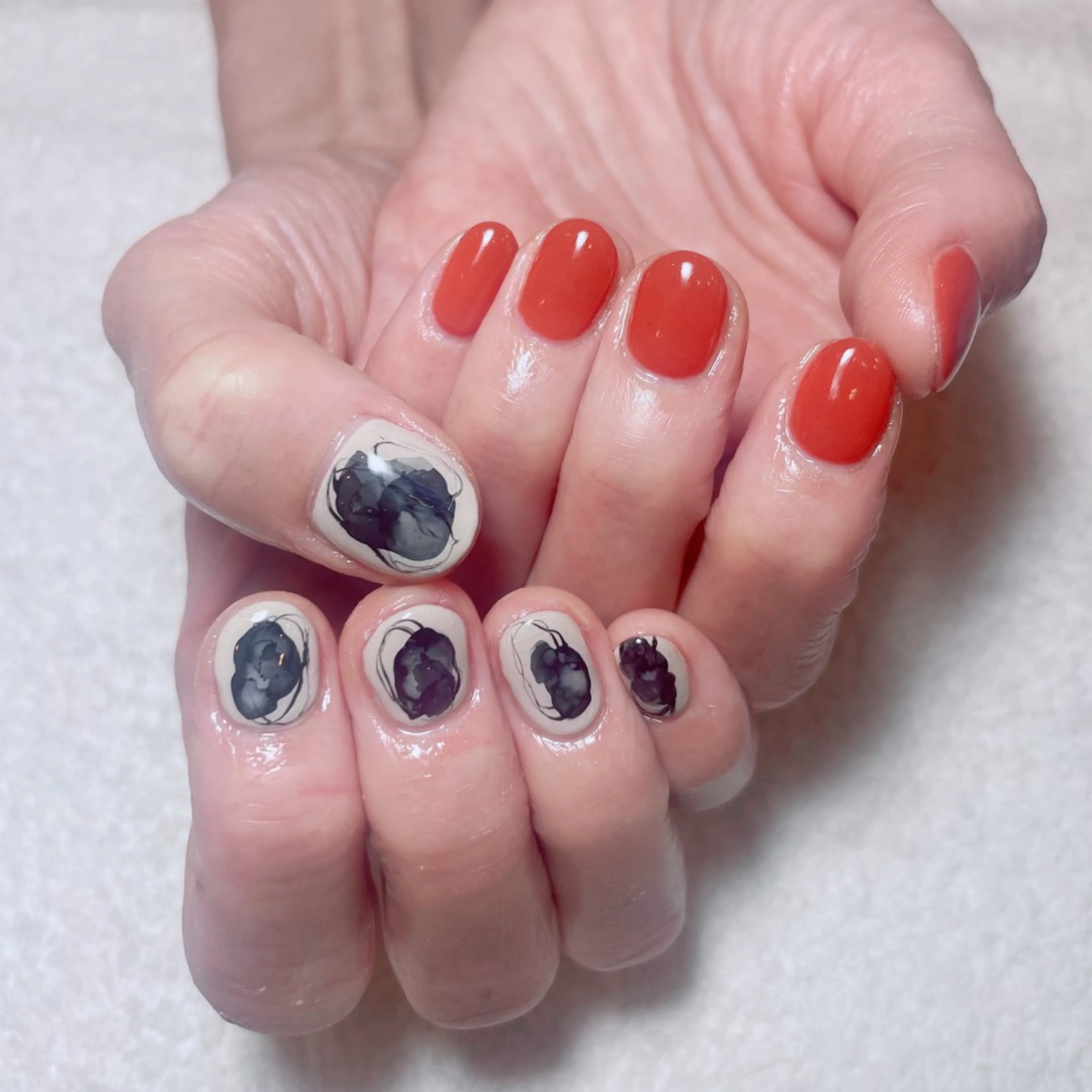 ネイル ハンドネイル 奥田 加奈子のネイルデザイン