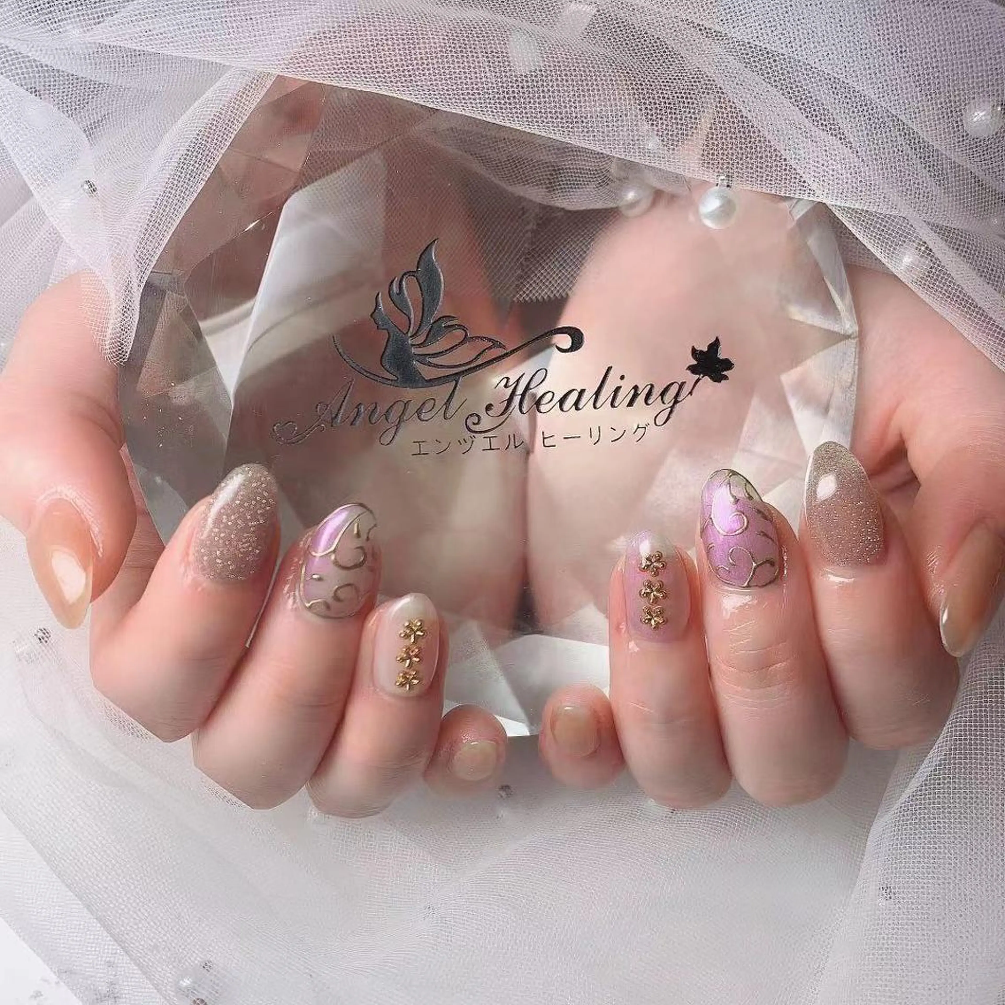 ネイル エンジェル ヒーリング 矢場町店のネイルデザイン