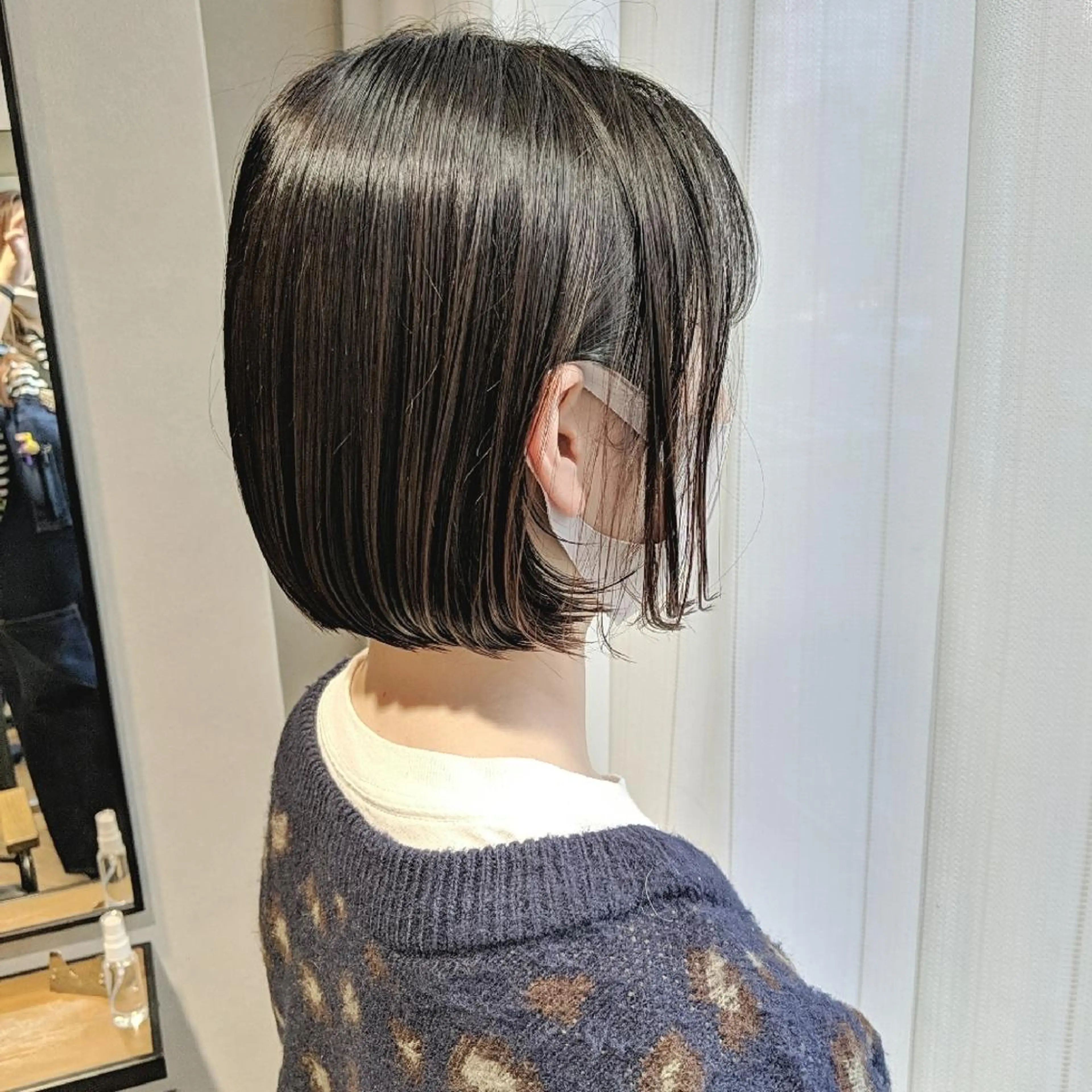 ミディアム ボブ PRIVATE SALON EYES所属・EYES リアのマツエク・マツパデザイン