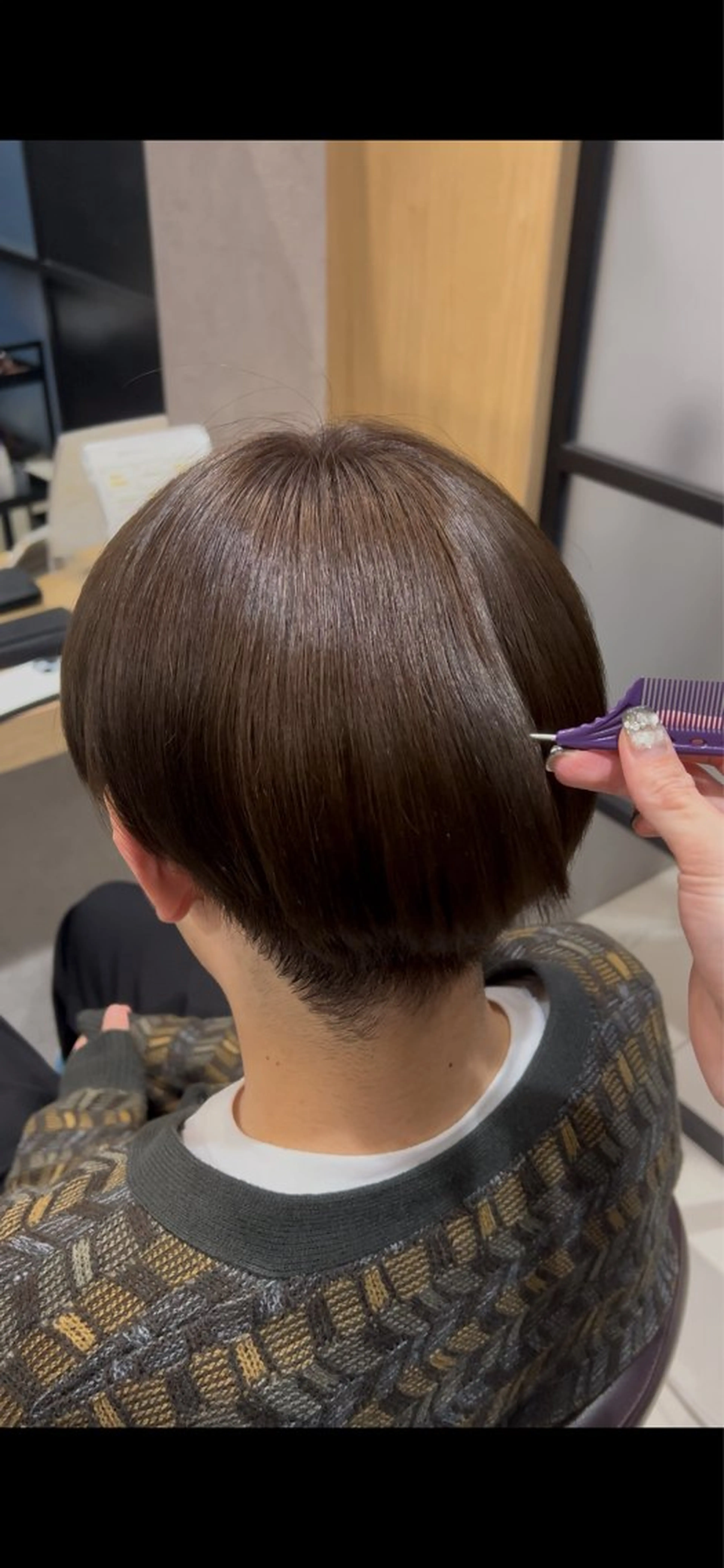 カラー 大澤 勝悟のヘアスタイル