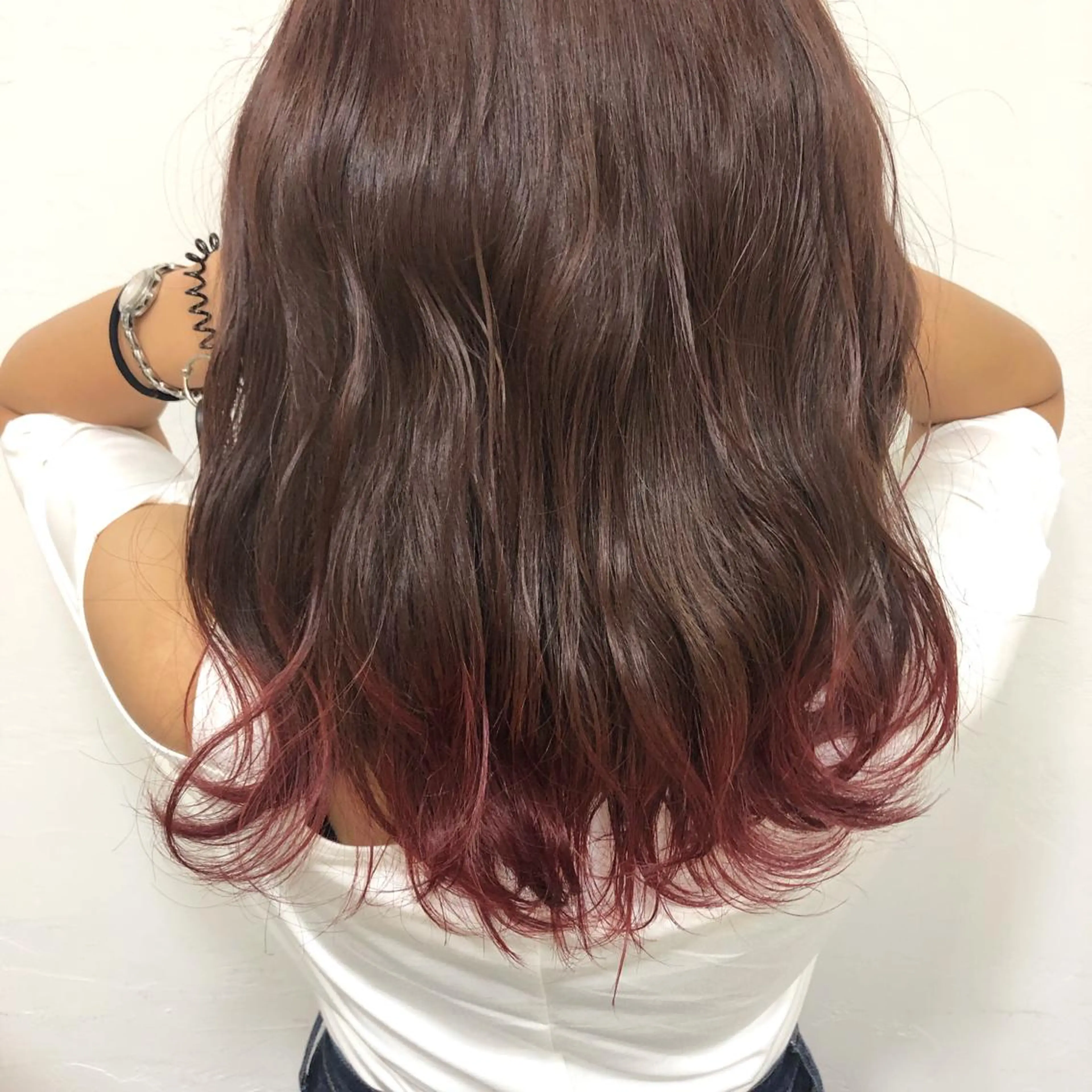 ロング カラー GLROW haruhiのヘアスタイル